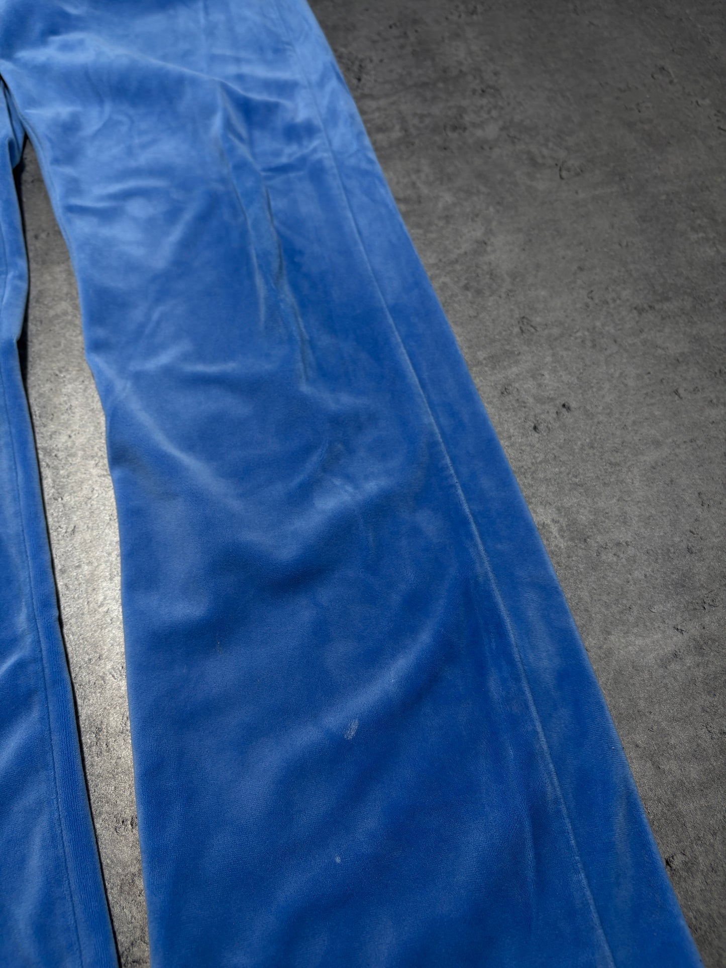 Juicy Couture welur blue pants