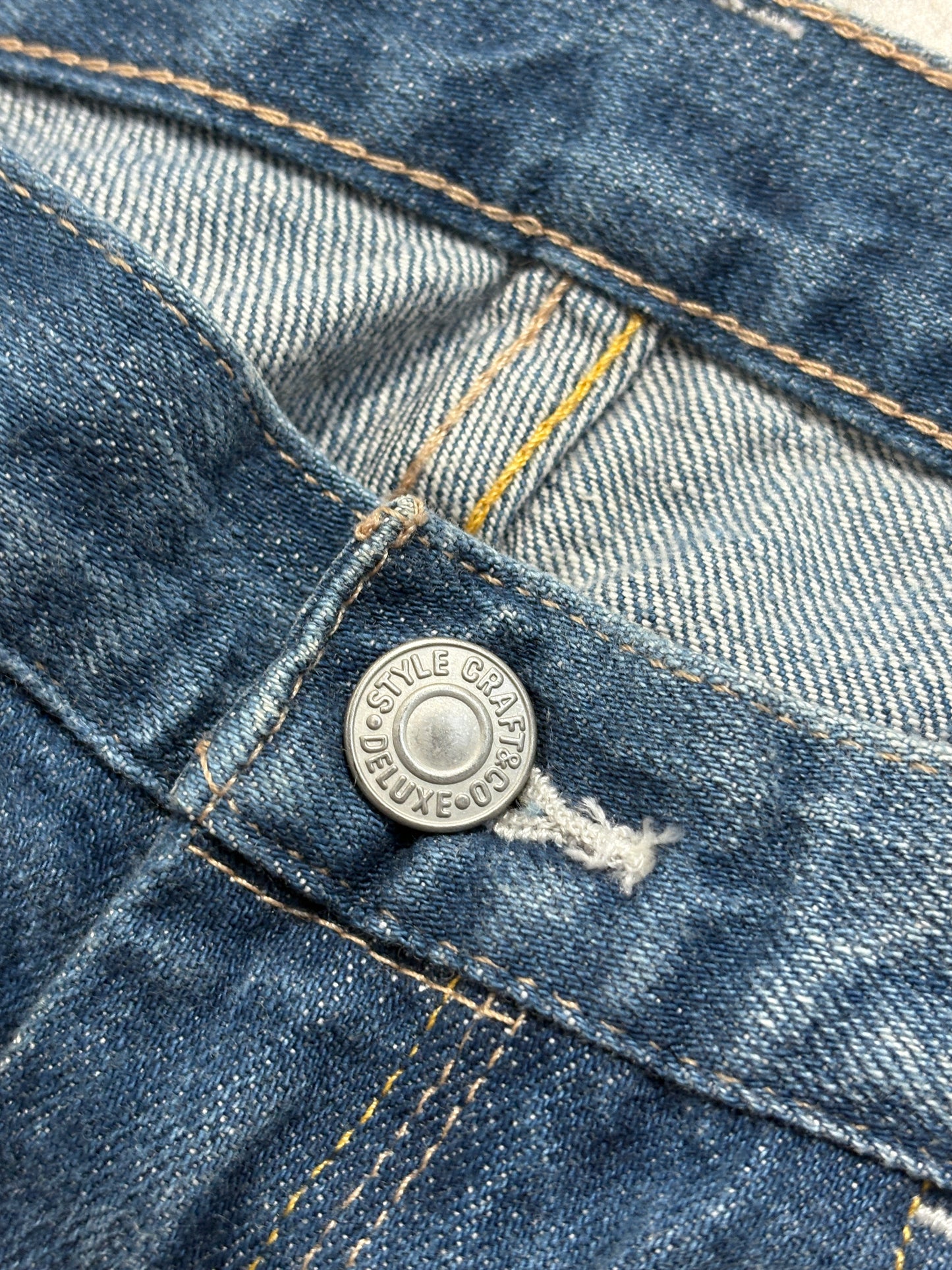 2000s Evisu selvegde denim jeans y2k