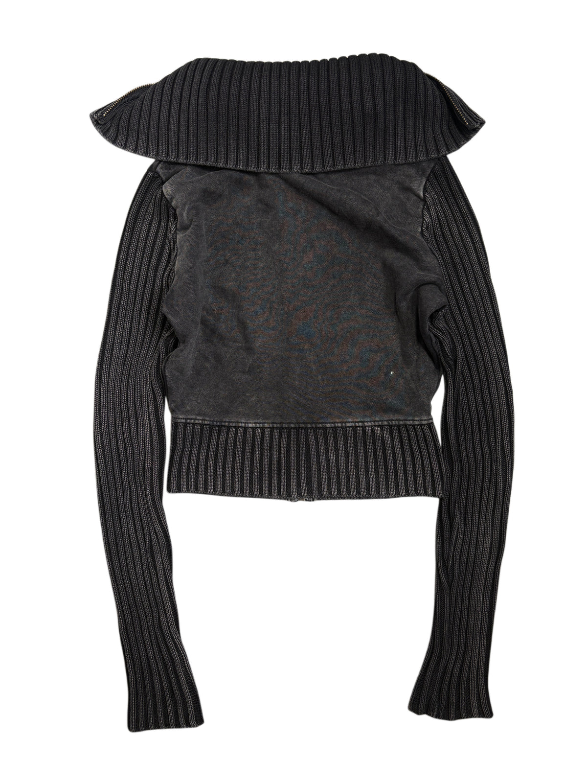 BDG washed zip sweater