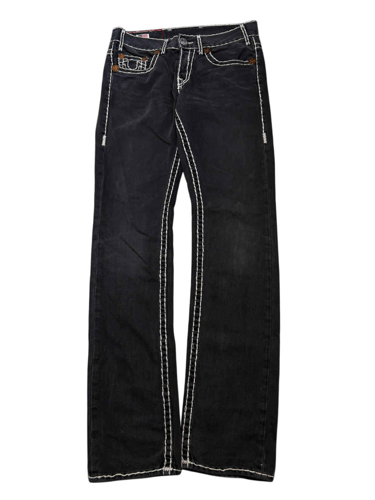 2000s *RARE* True Religion Black Y2K Jeans