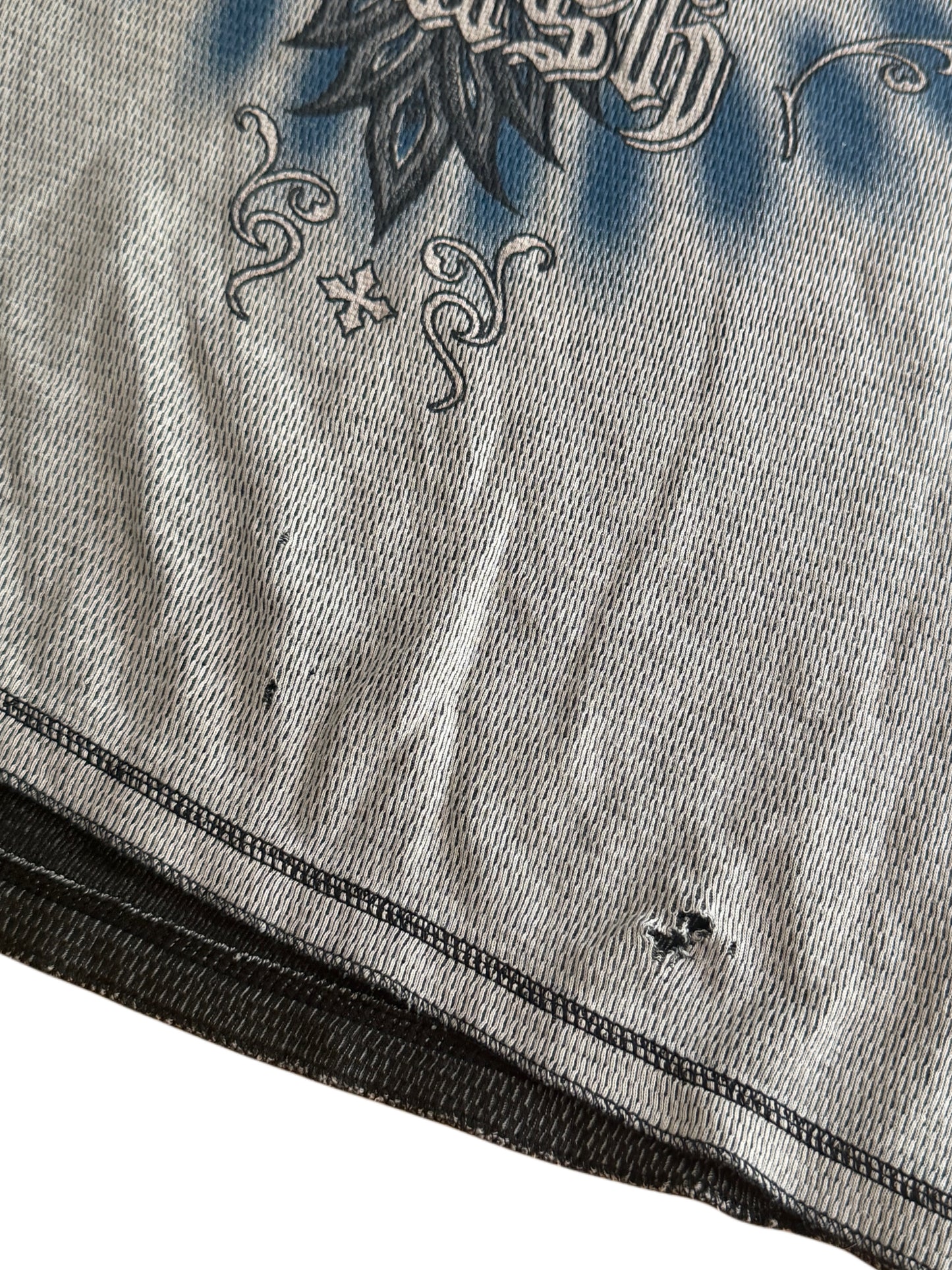 2000s Affliction crewneck double-sided *RARE*