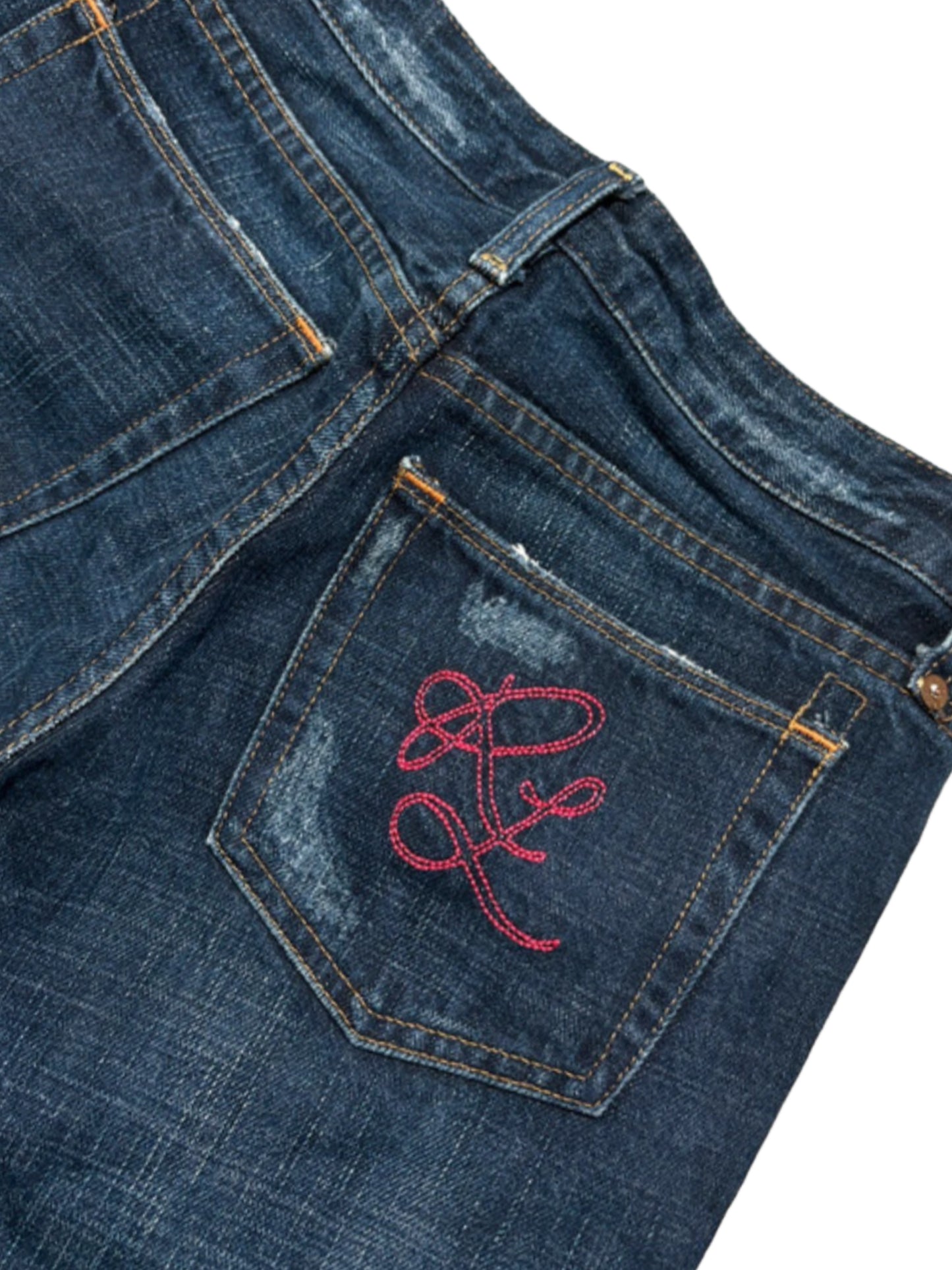 2000s *RARE* Polo Ralph Lauren bootcut washed jeans dzwony flare flared