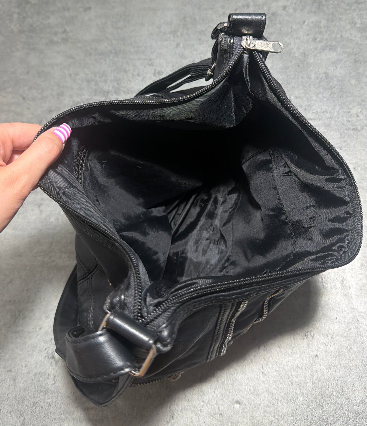 2000s Avantgarde Zippers Bag