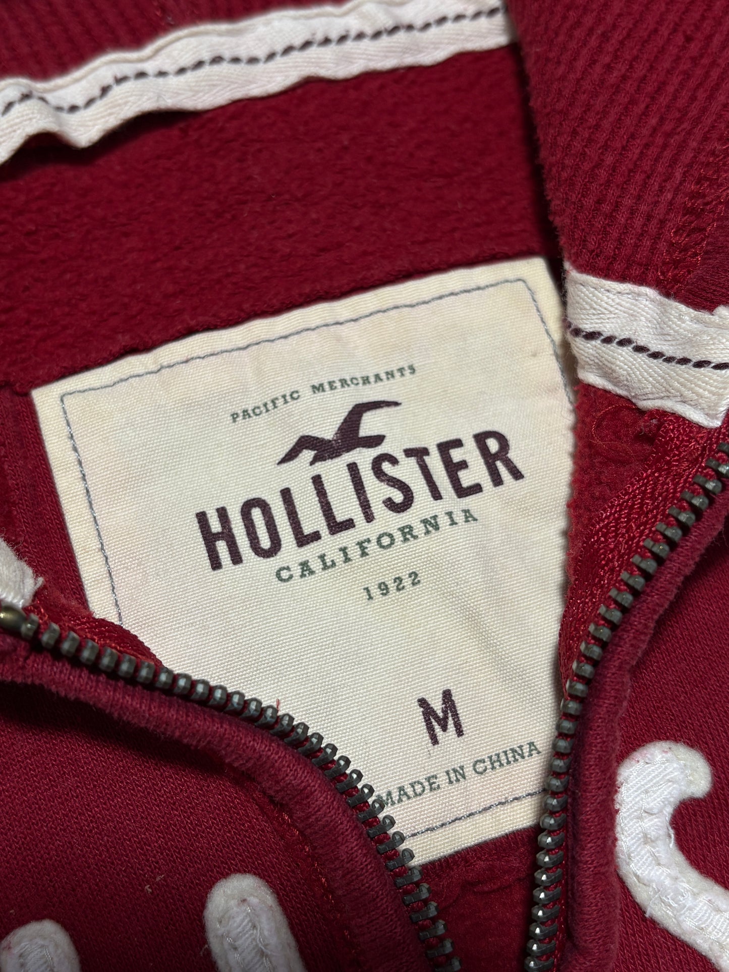 2000s Hollister zip up hoodie