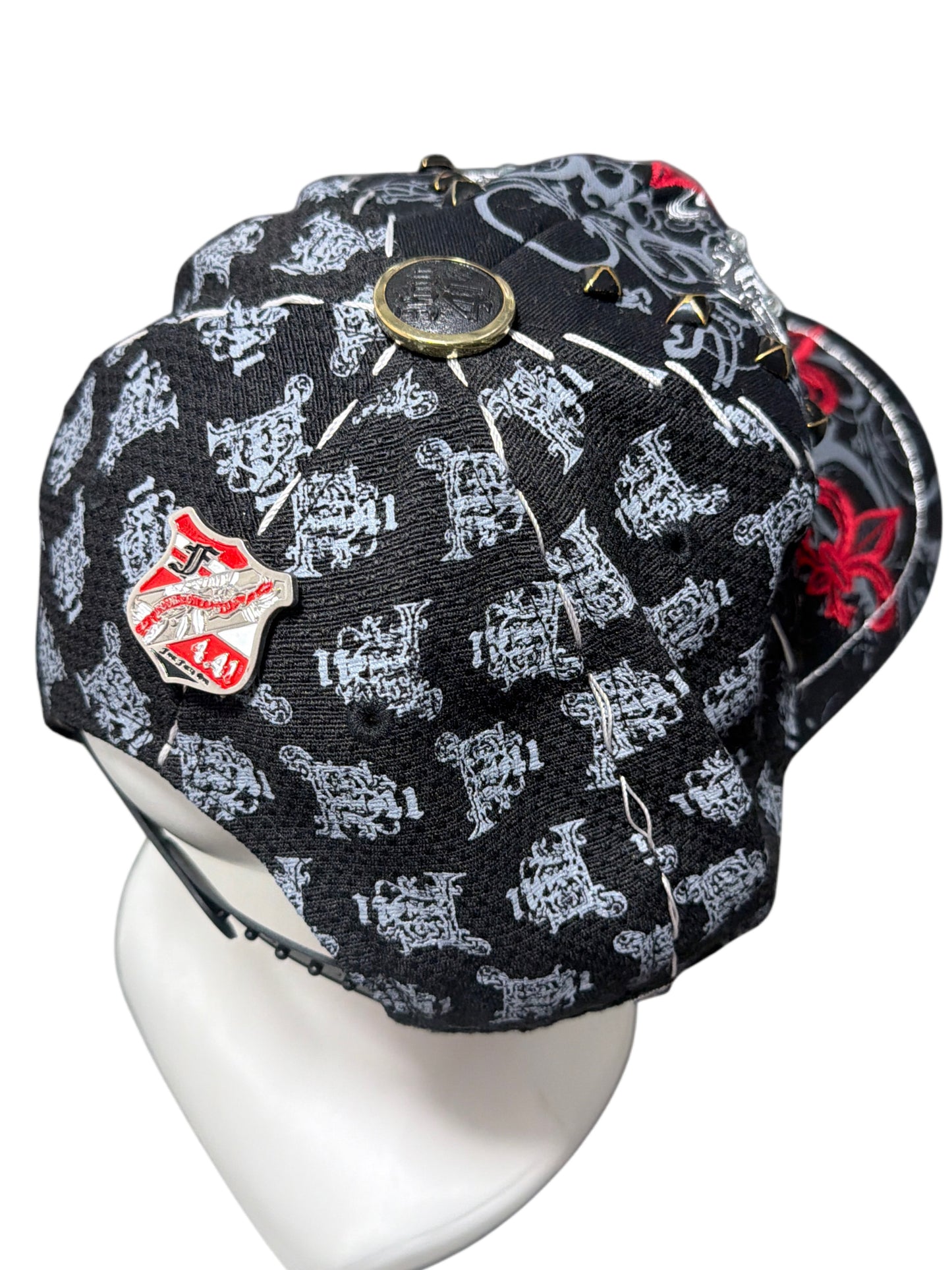 2000s Trucker Cap Red monkey black