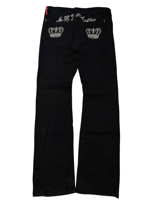2000s MK Jeans crown jeans y2k