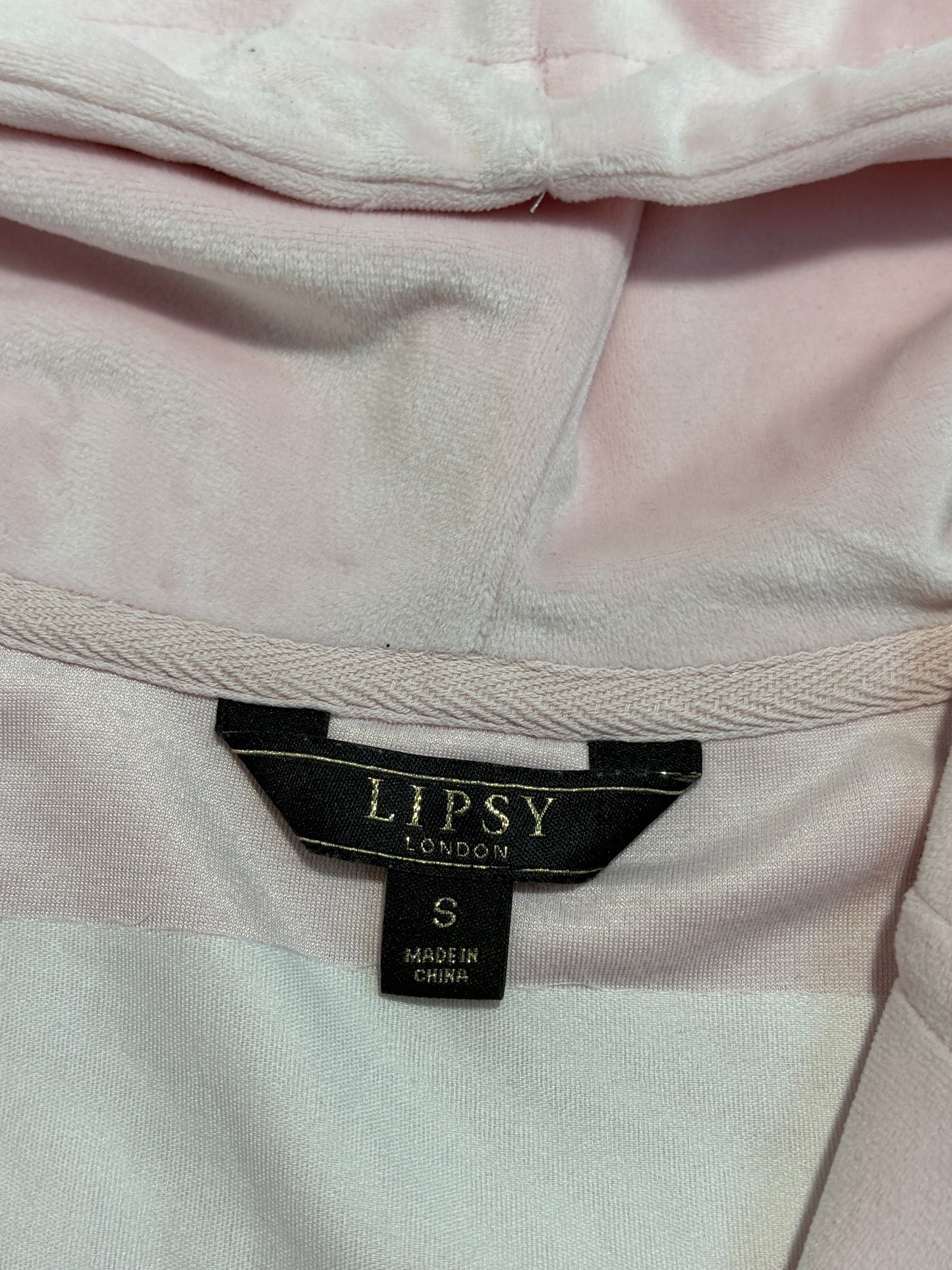 2000s Lipsy london welur zip up hoodie welurowa  bluza Juicy vibe