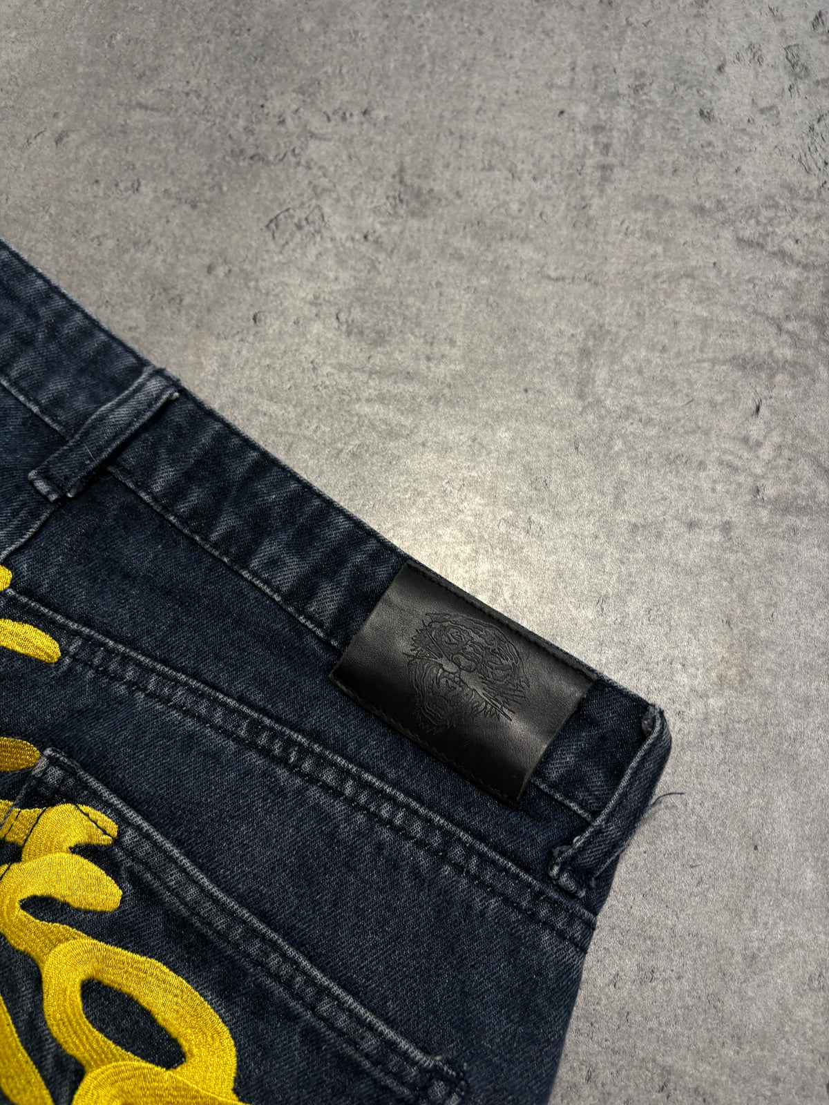 Ed Hardy Printed Baggy Jeans