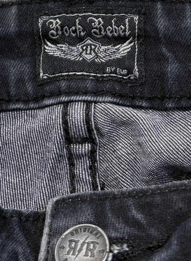2000s Rock Rebel Skull Jeans