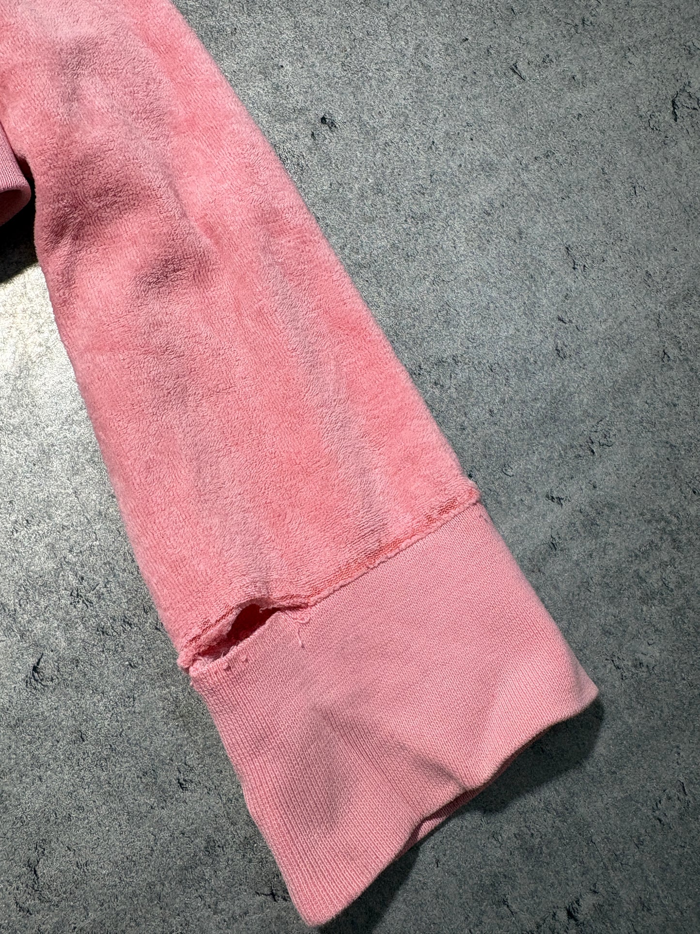 2000s Juicy Couture Welur Zip Up Hoodie pink