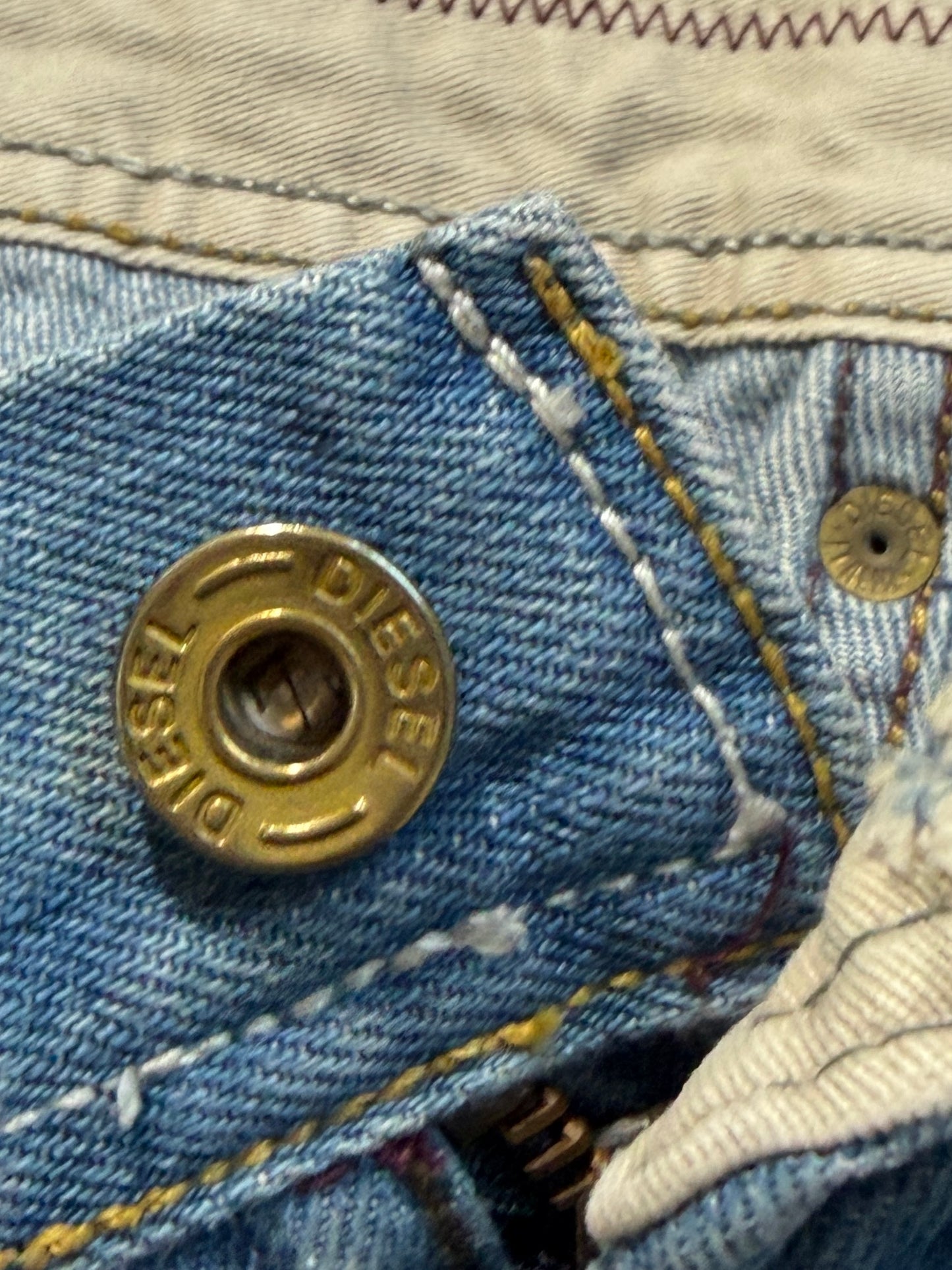 2000s Diesel Low Waist washed jeans