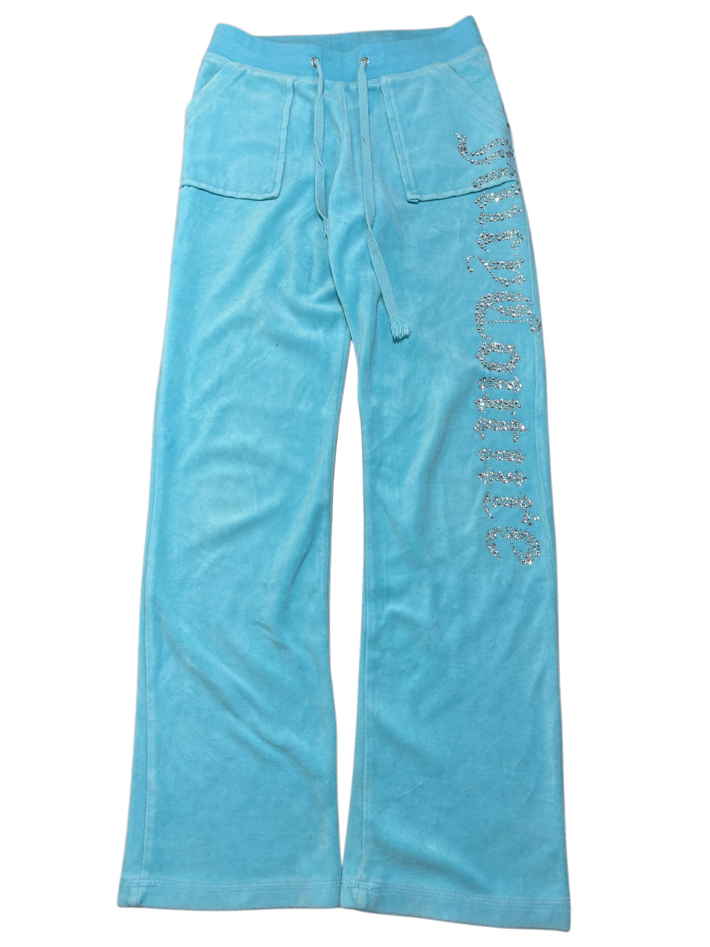 Juicy Couture welur tiffany blue pants