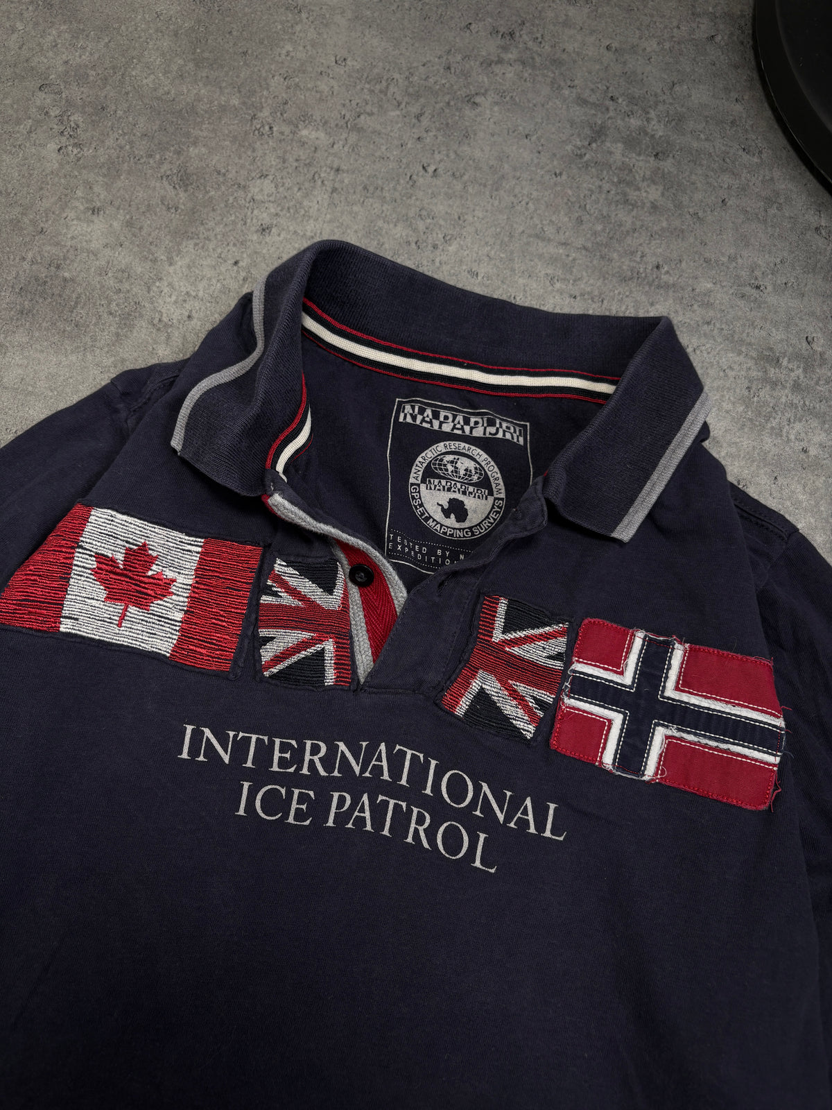 Napapijri Flag longsleeve polo