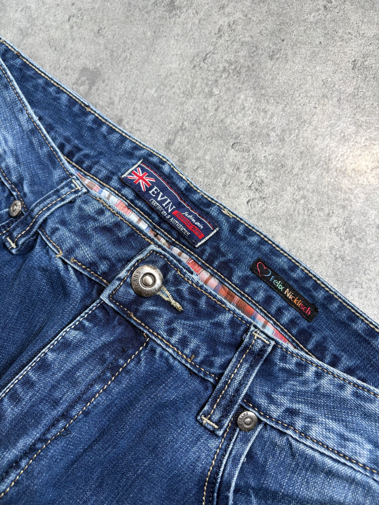 2000s UK Flag Jeans