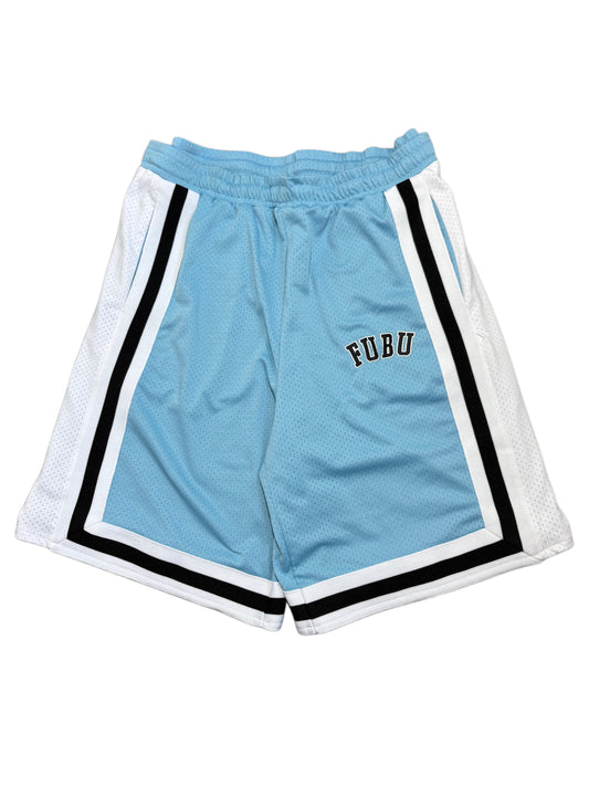 Fubu Baby Blue Basketball Baggy Shorts