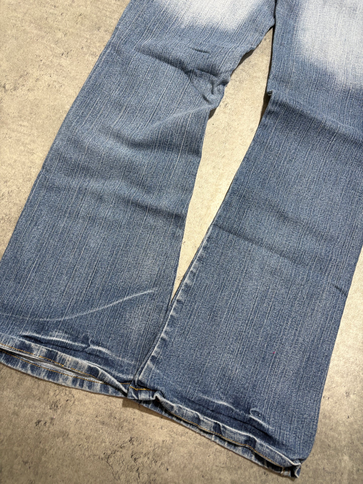 2000s Miss J Washed embroidered Jeans