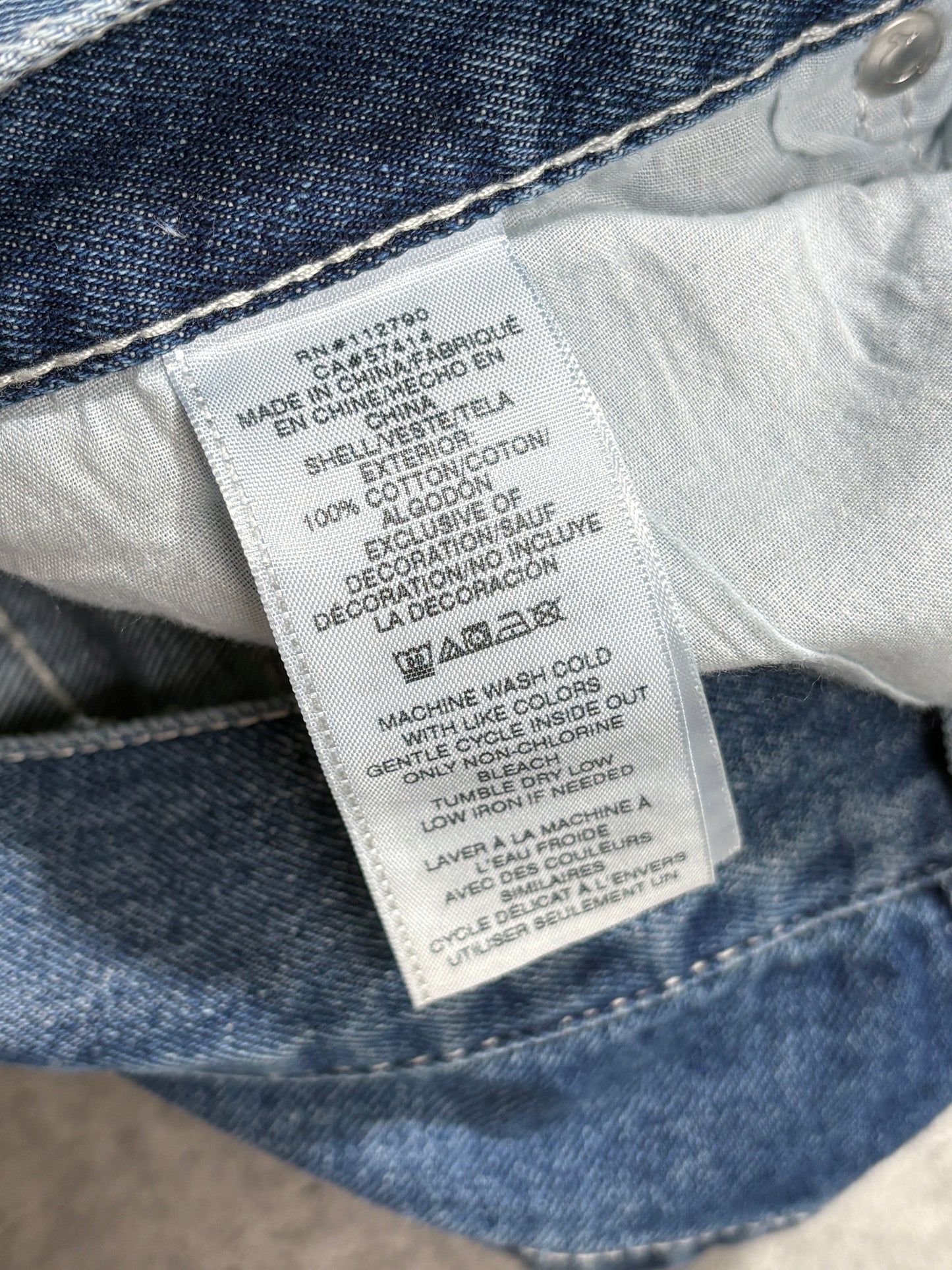 True Religion distressed jeans