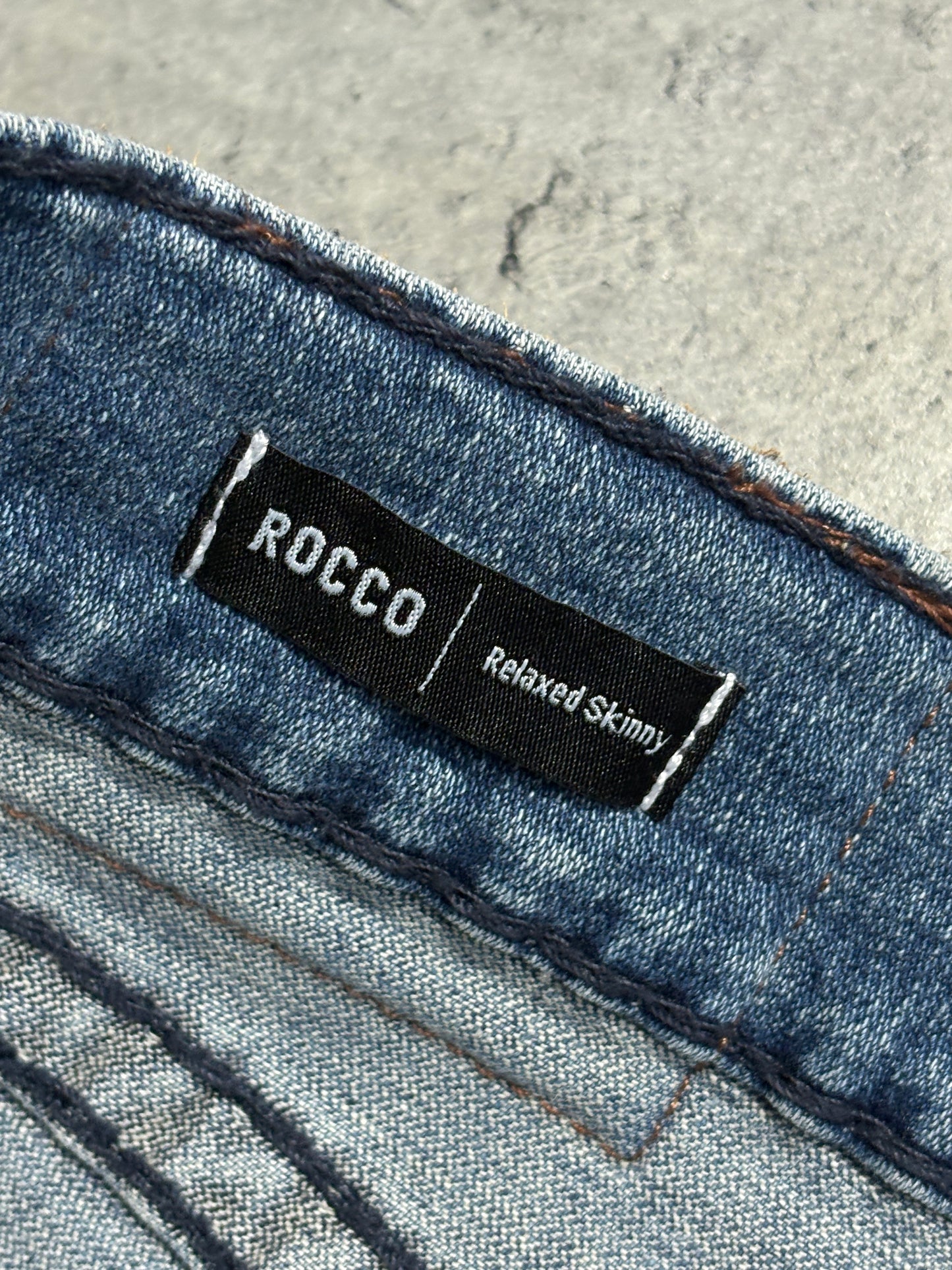 2000s True Religion Rocco relaxed skinny jeans