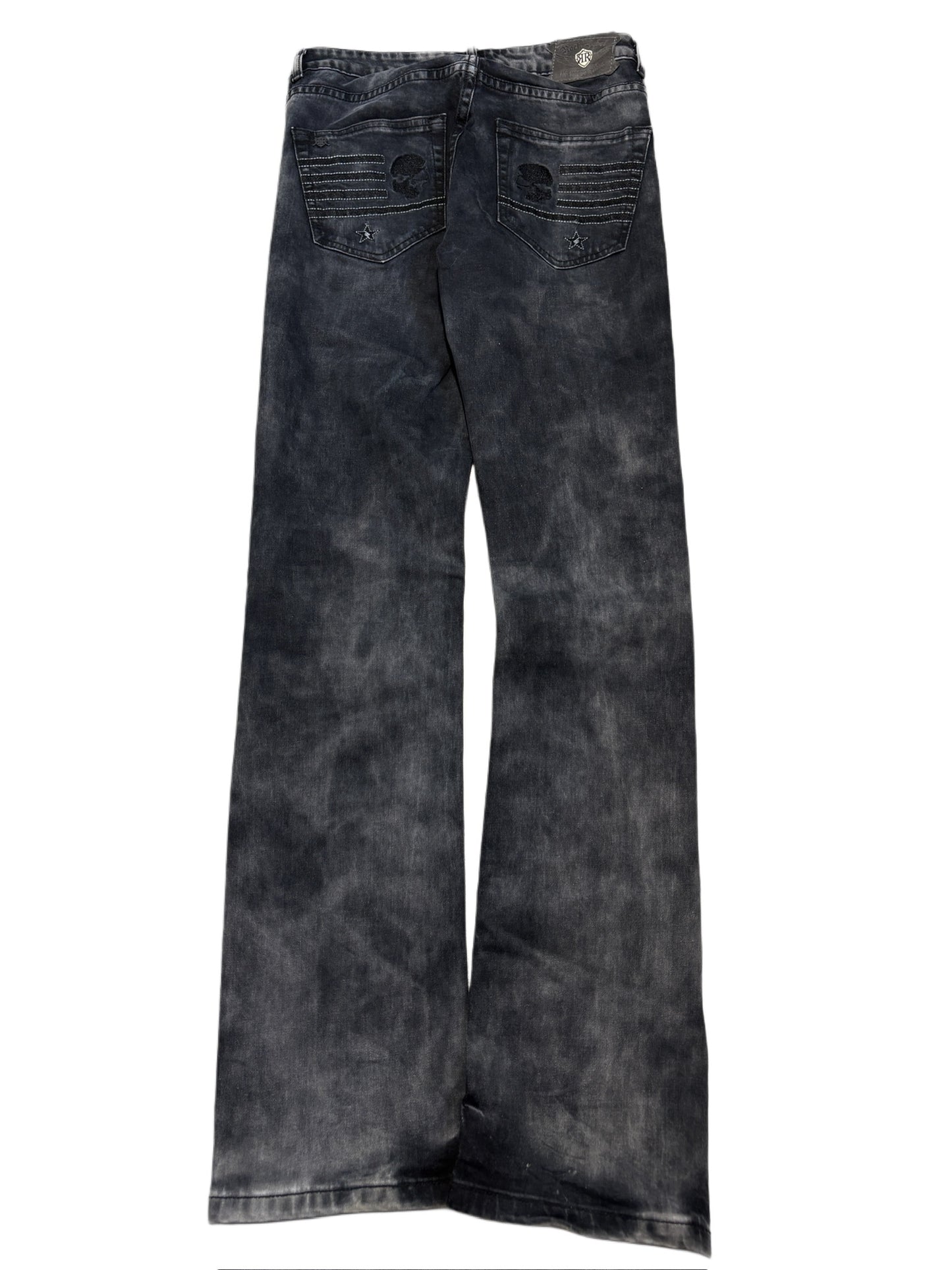 2000s Rock Rebel Skull Jeans