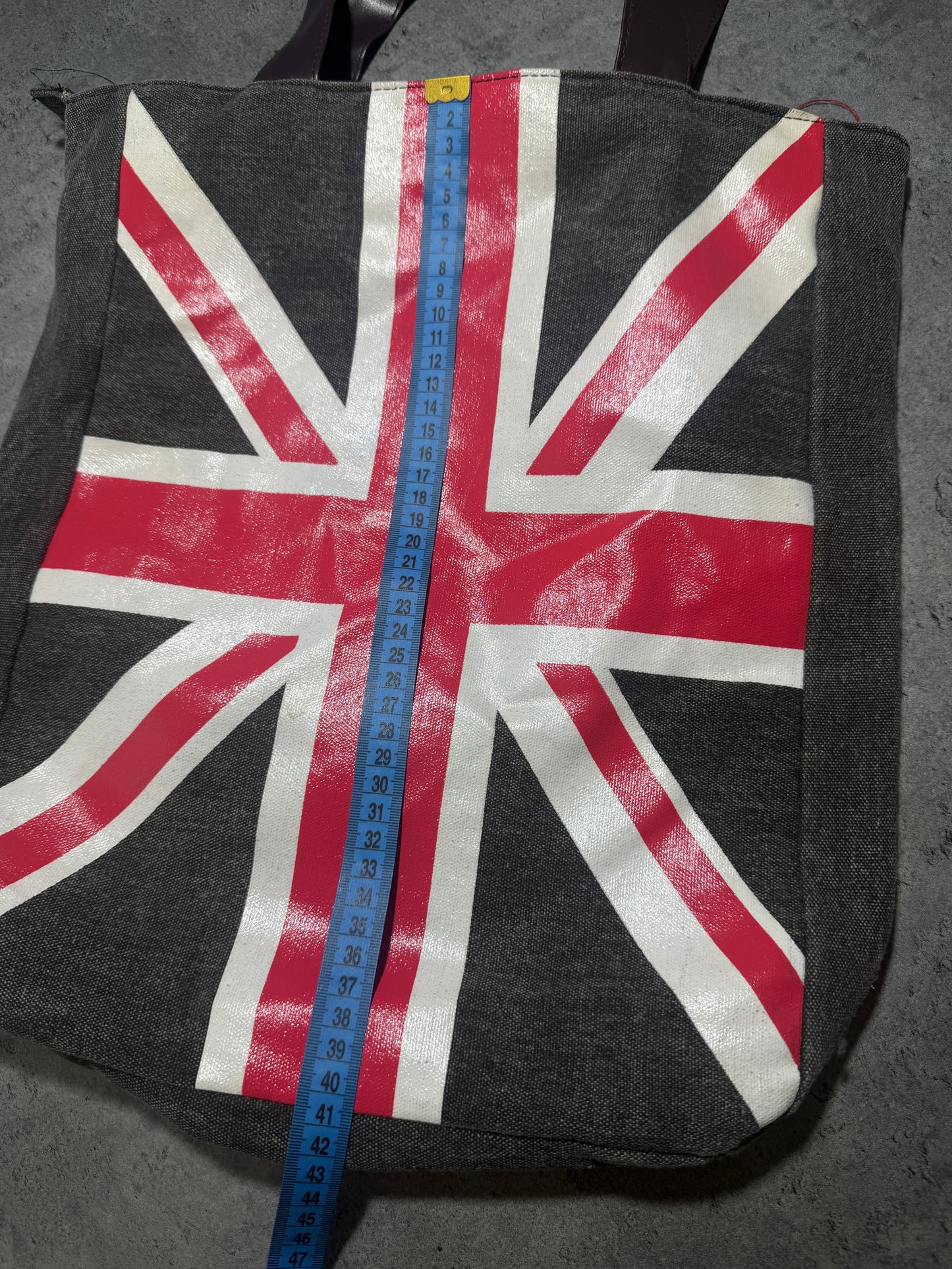 2000s UK Flag Grey Bag
