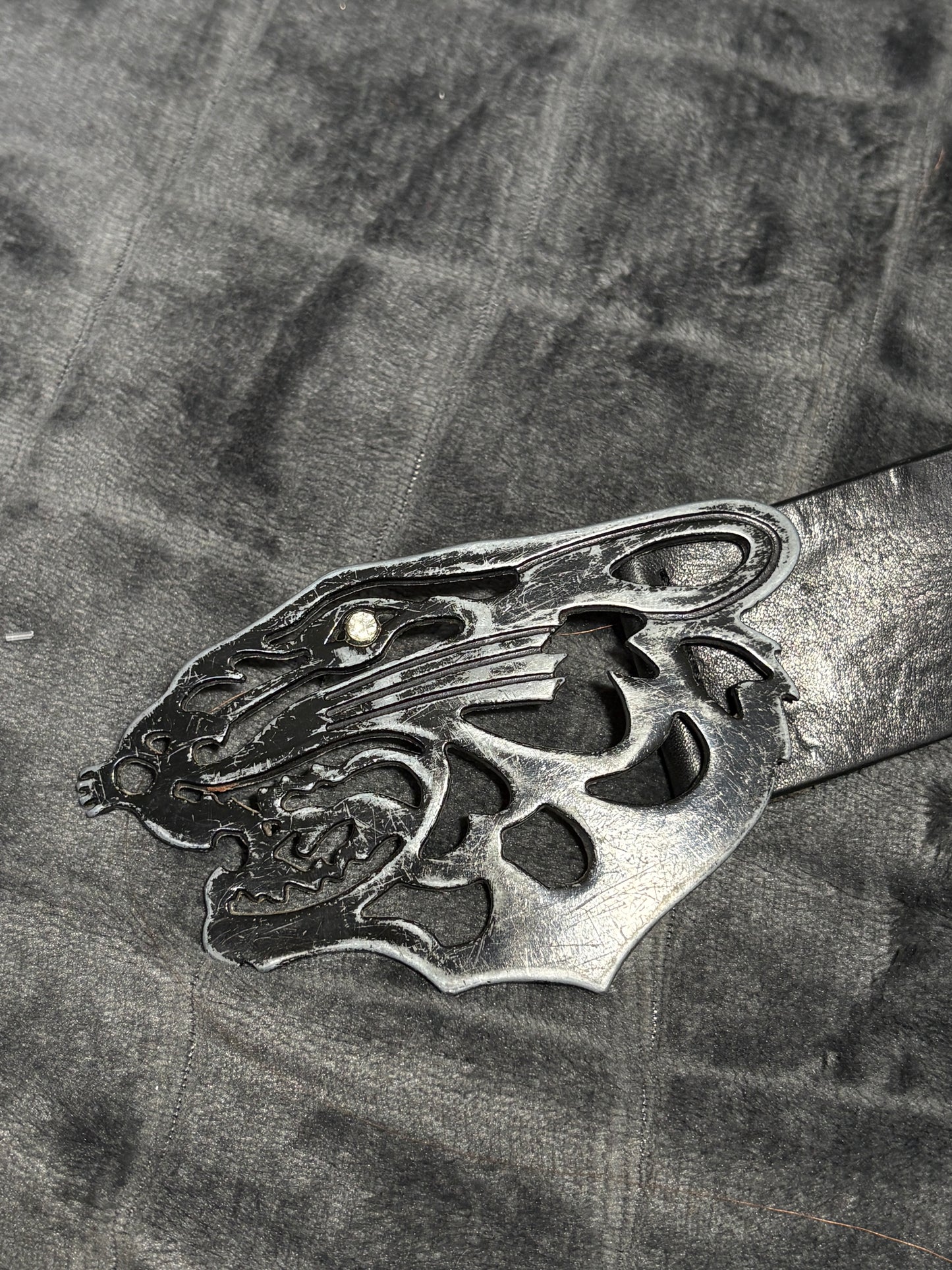 2000s Tiger silver Belt Pasek