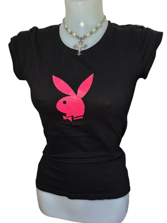 2000s Playboy baby tee