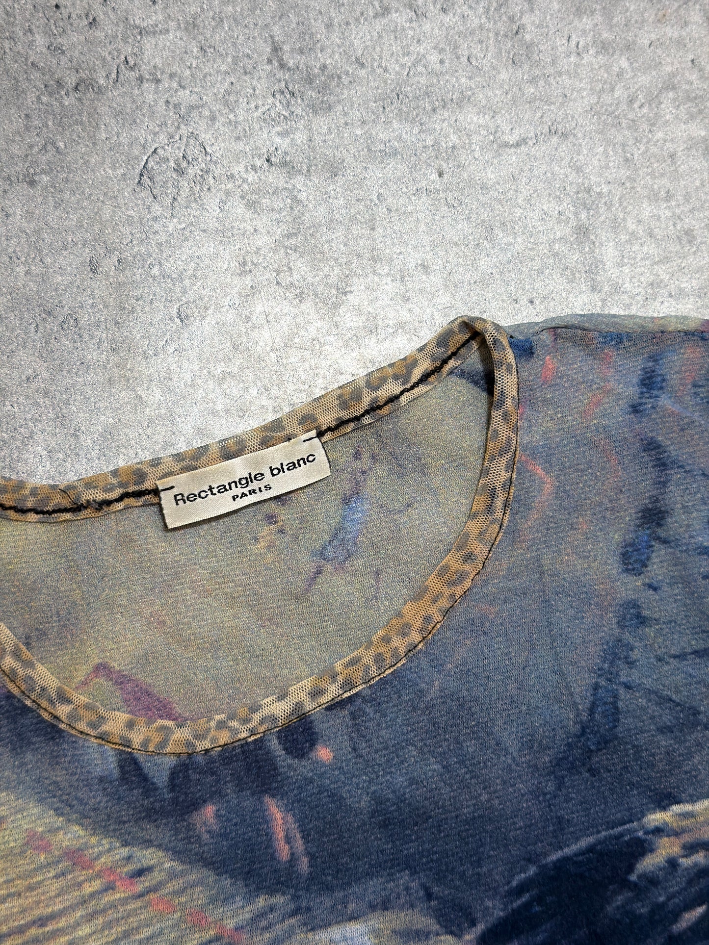Vintage Mesh Top z siateczki