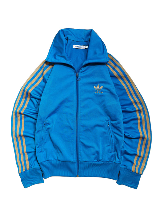 2000s Adidas zip up tracksuit blue