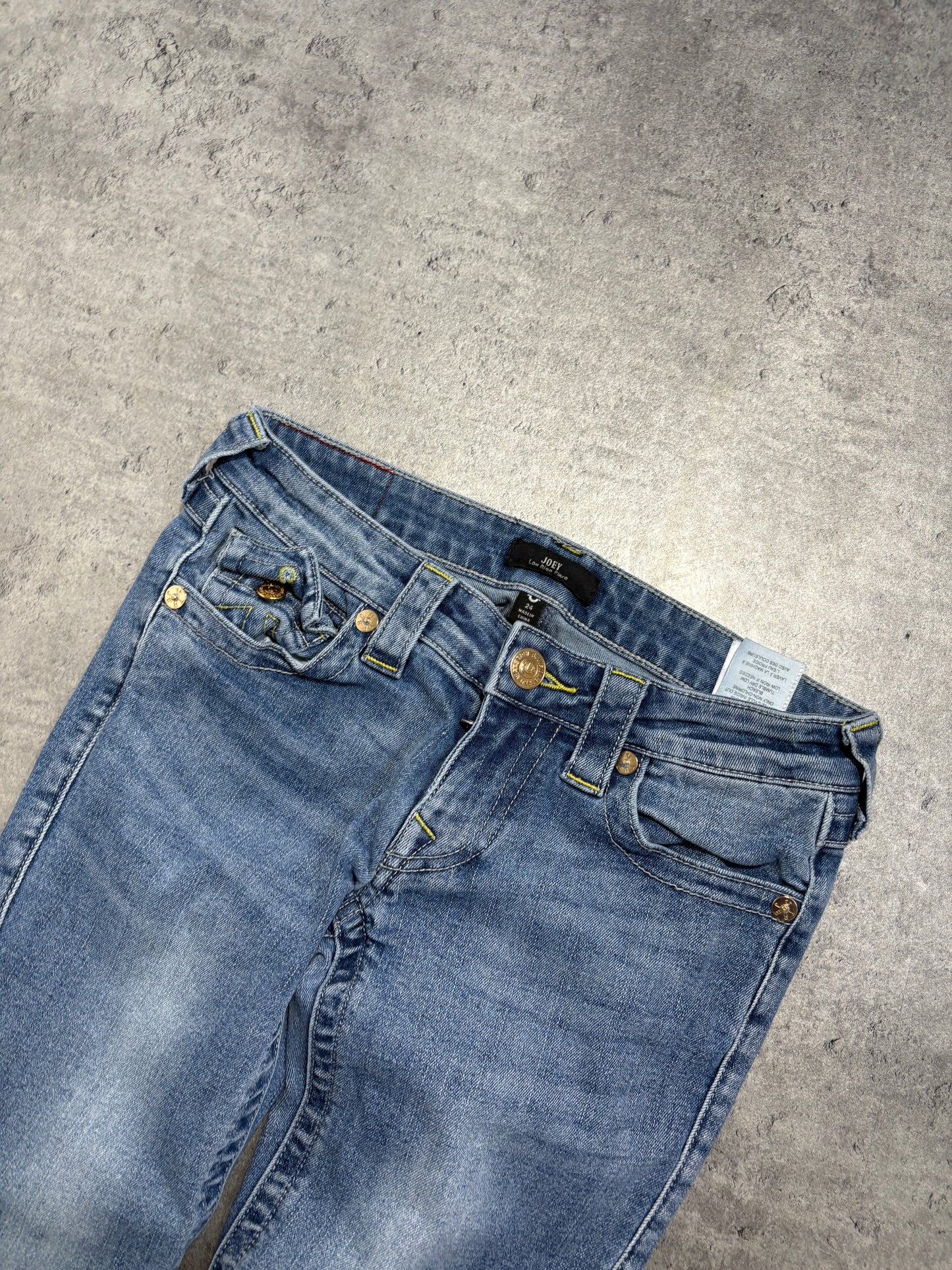 2000s True Religion  Joey ''Low Rise Flare'' Jeans flared bootcut