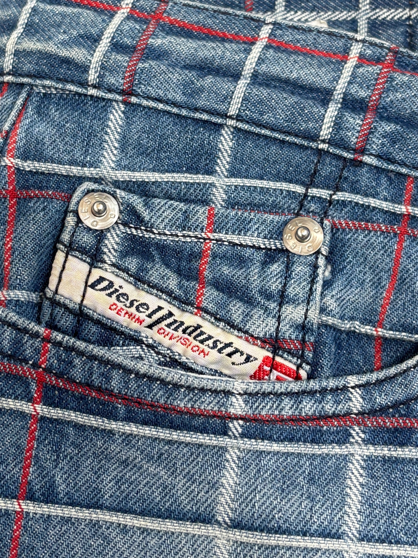 2000s Diesel Industry Flare bootcut jeans dzwony flared