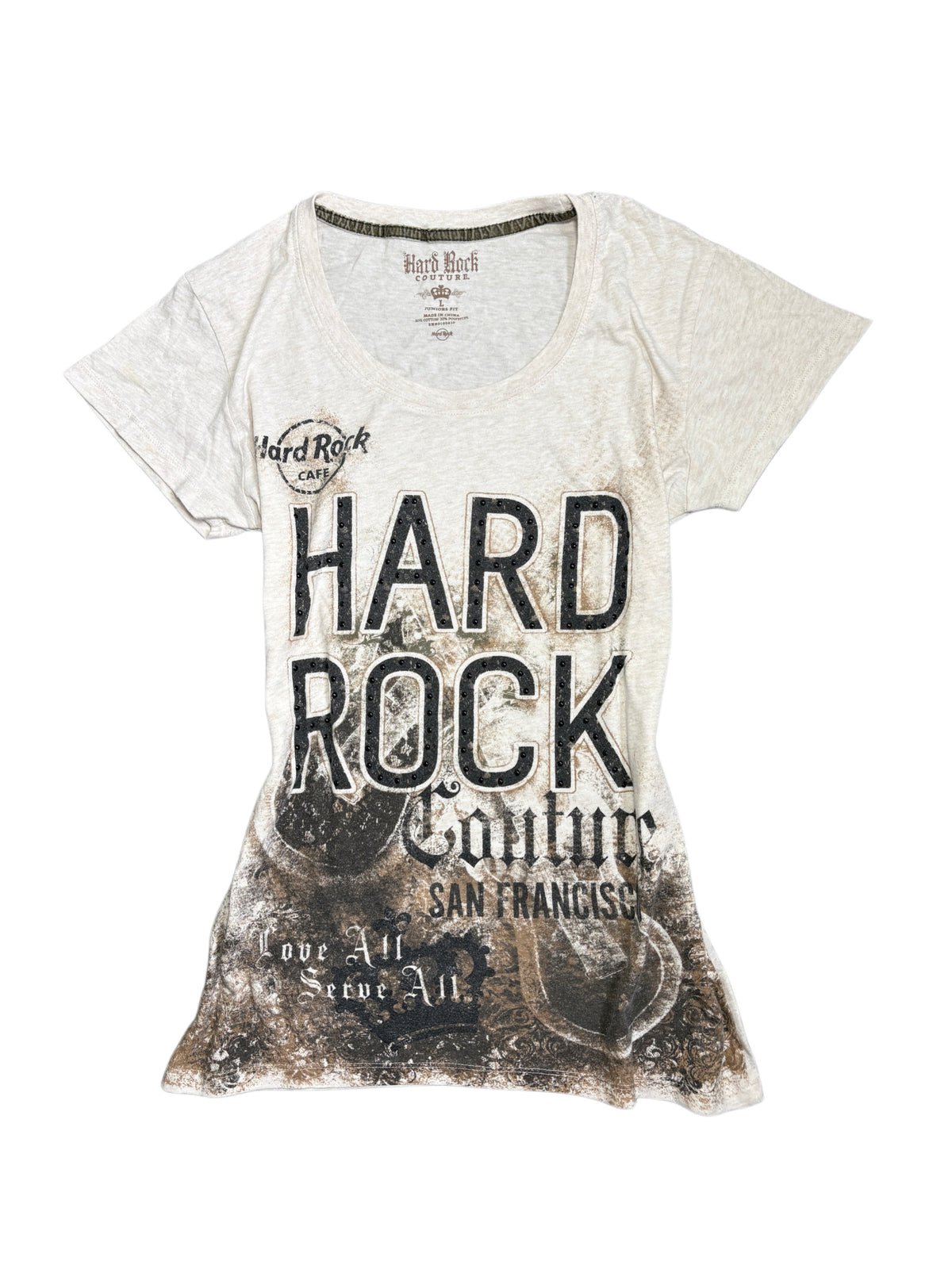 2000s Hard Rock Cafe Baby Tee T-shirt