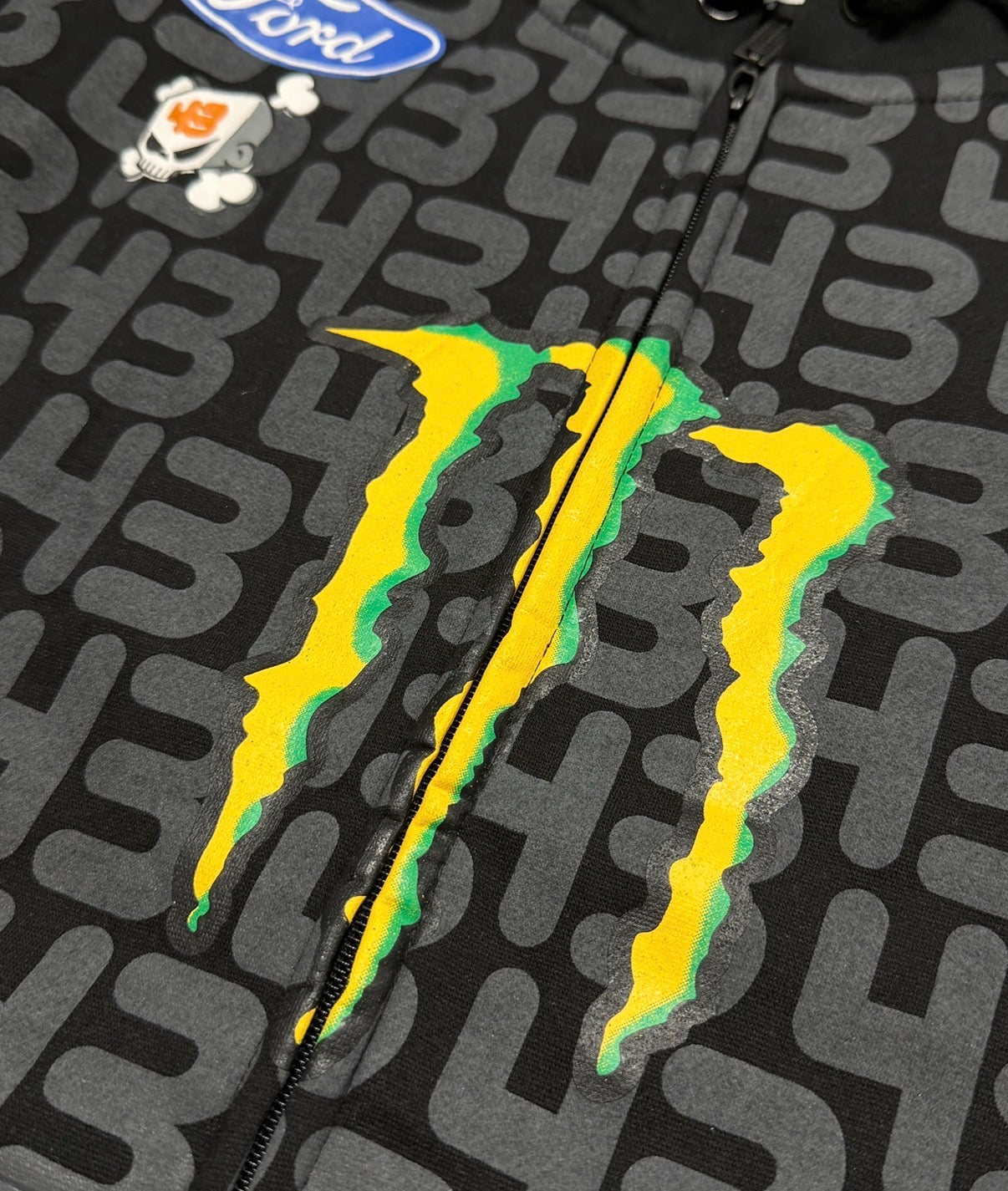 2000s DC Shoes x Monster Ken Block Hoodie Rare