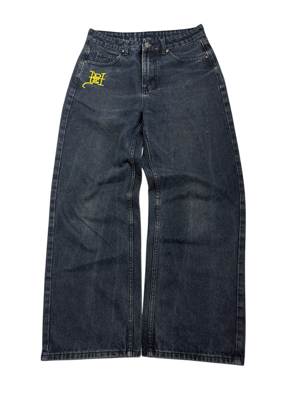 Ed Hardy Printed Baggy Jeans