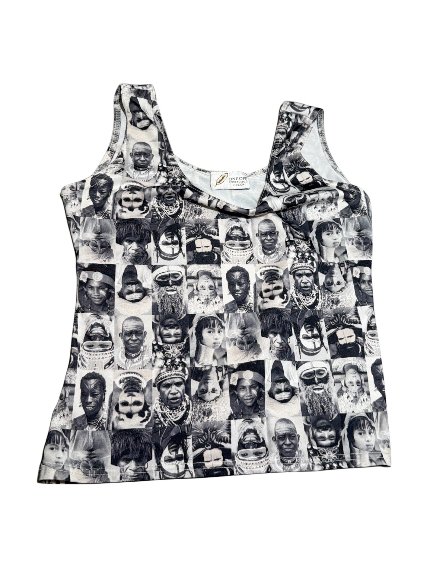 2000s People face’s Top black & white