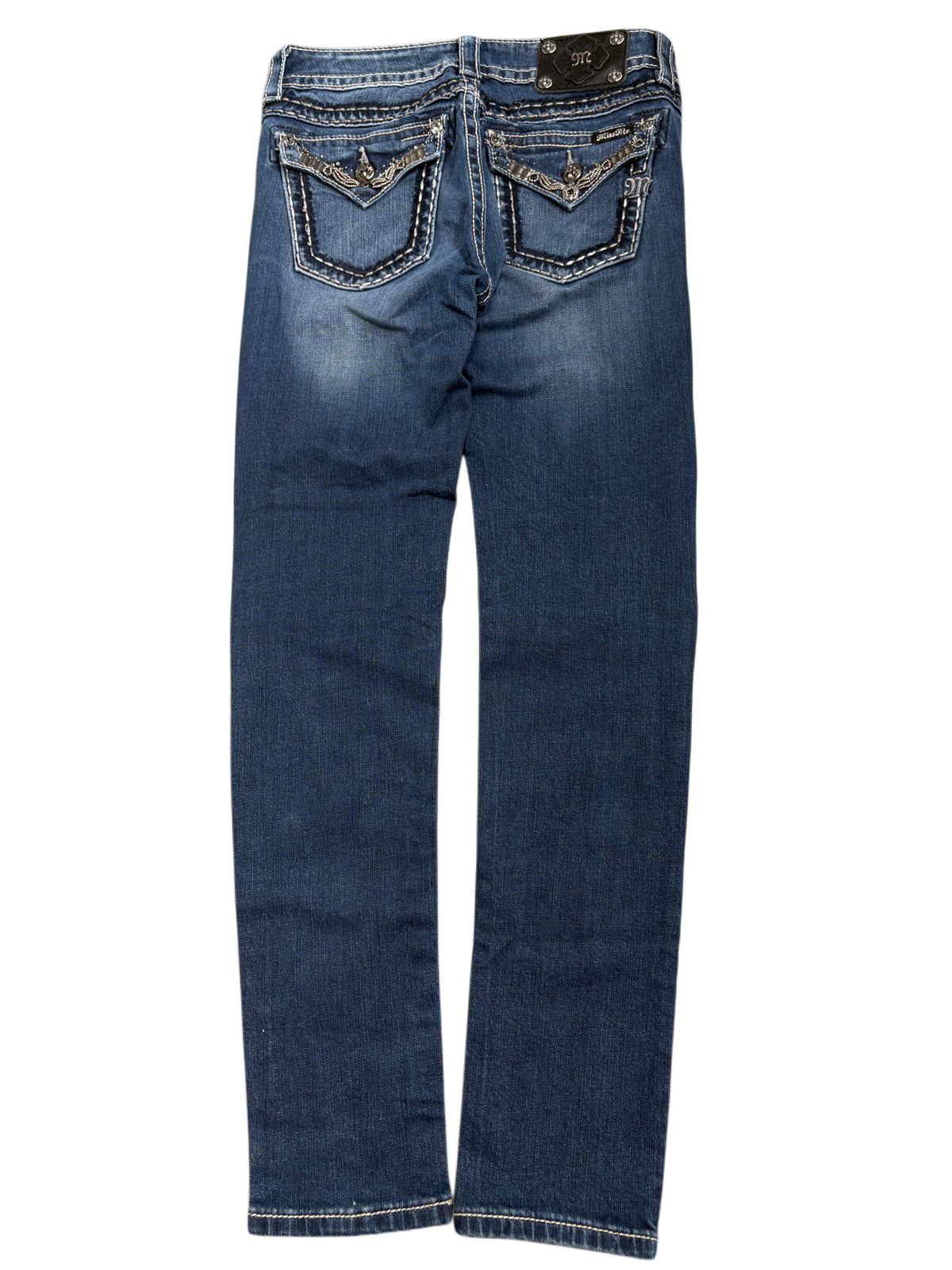2000s Miss Me Y2K Rhinestones Skinny Jeans