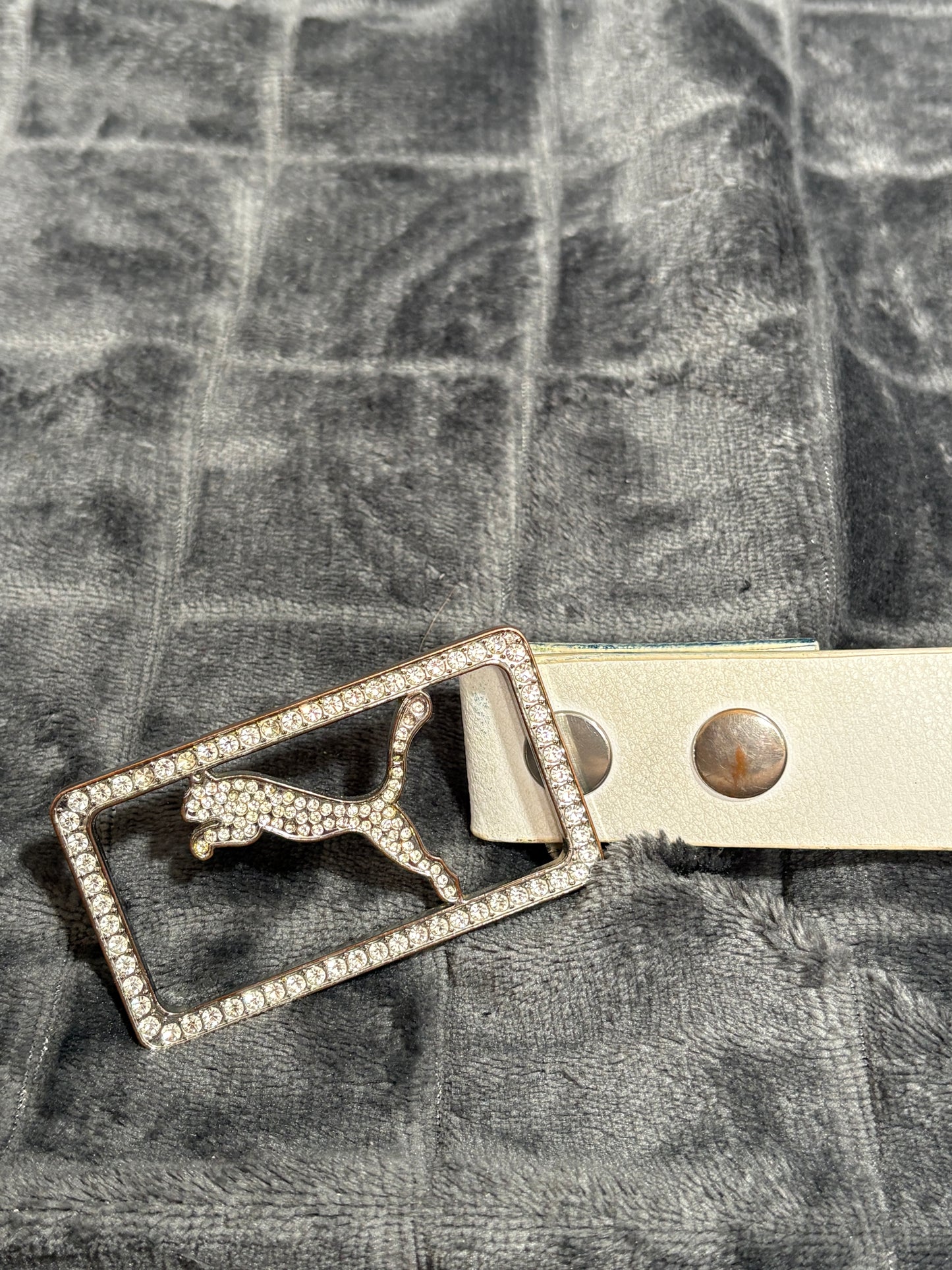 2000s Puma Belt Pasek Y2k