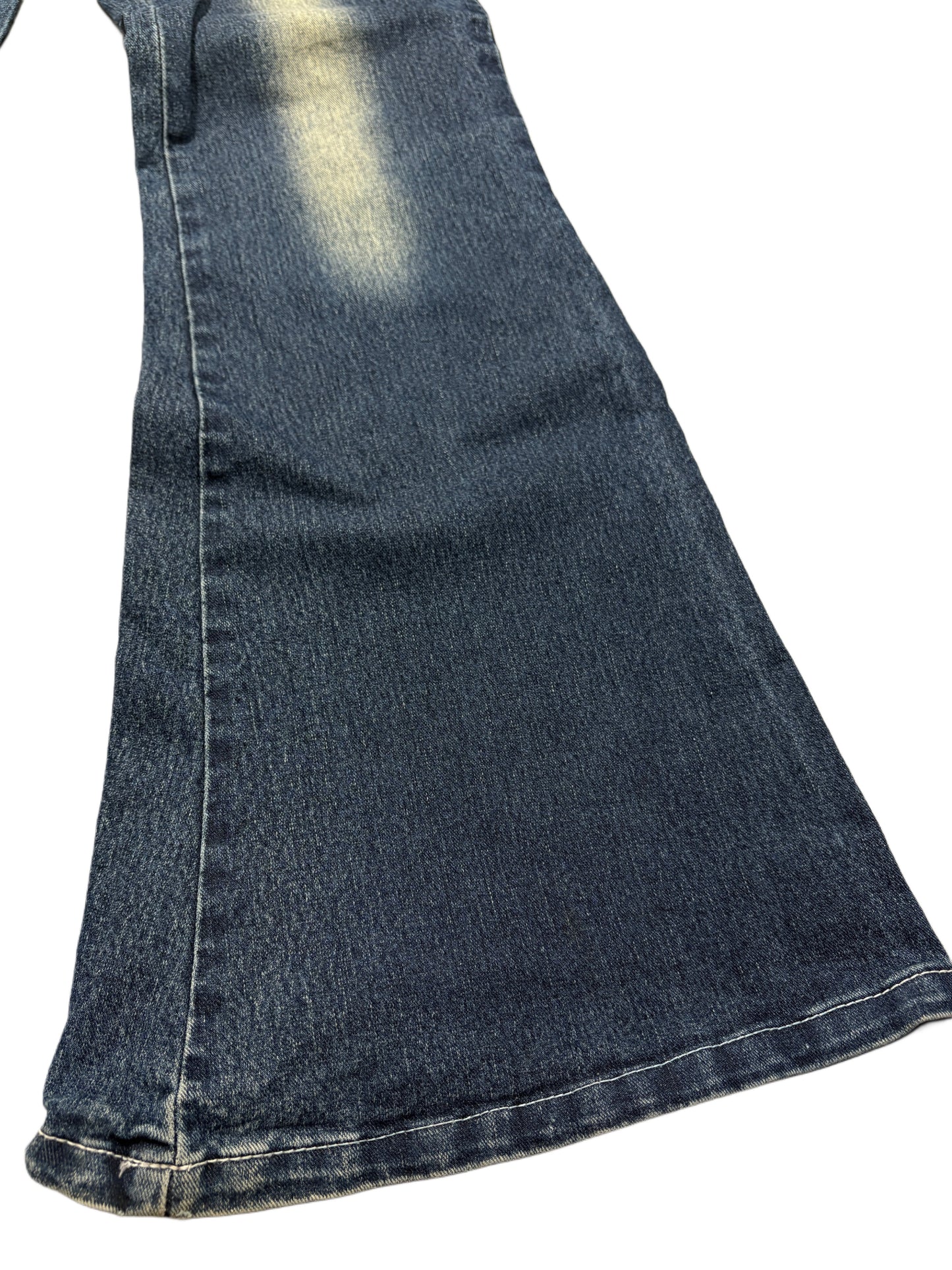 2000s sexy Fudi jeans flared spodnie bootcut dzwony washed japan style