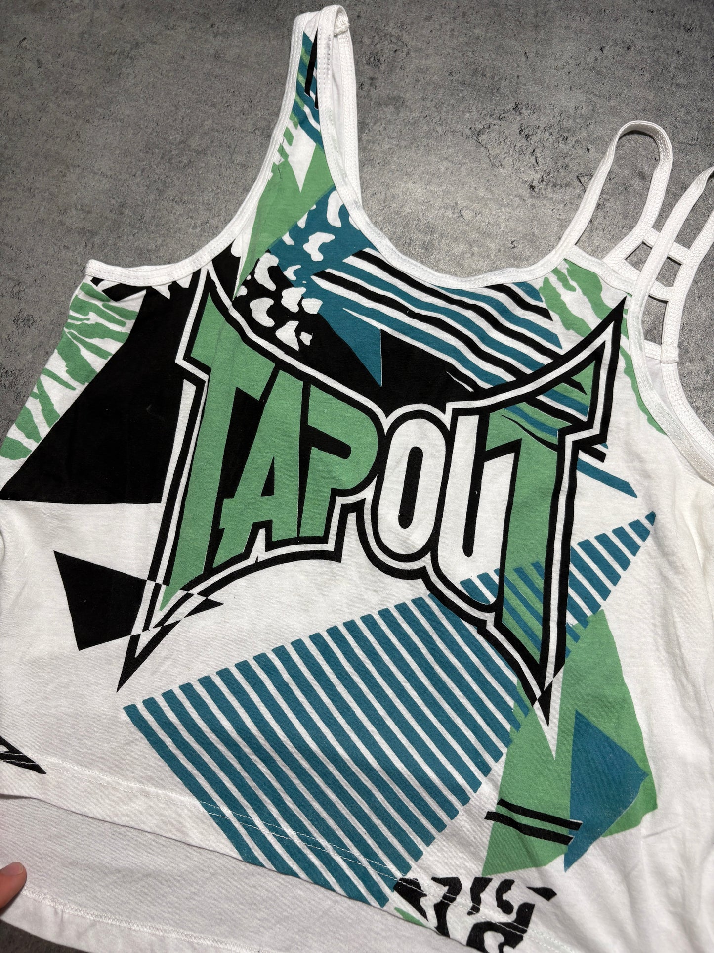 2000s Tapout Crop Top