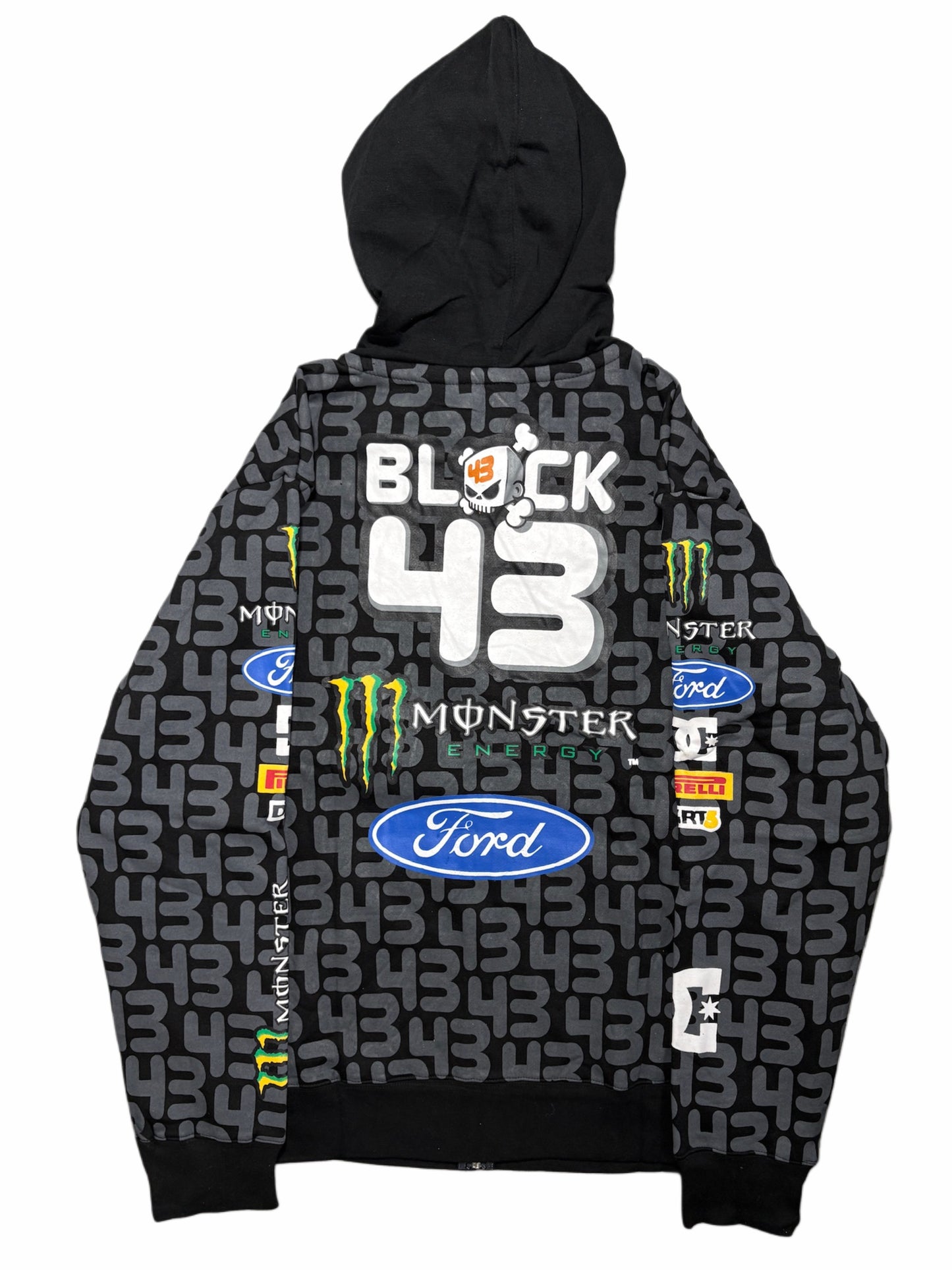 2000s DC Shoes x Monster Ken Block Hoodie Rare