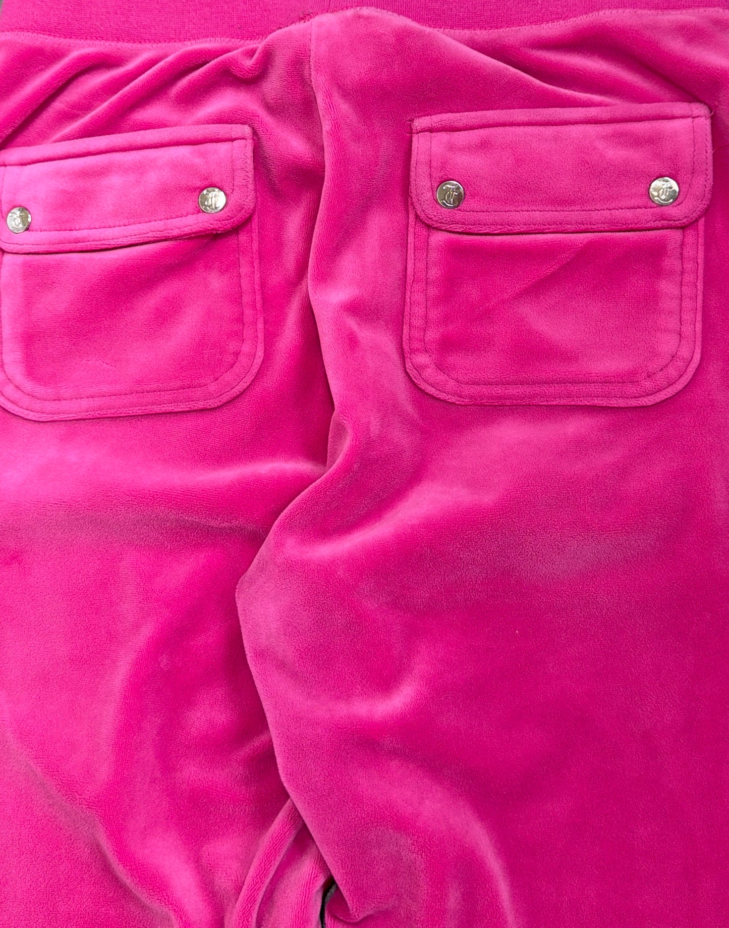 Juicy Couture welur pink pants