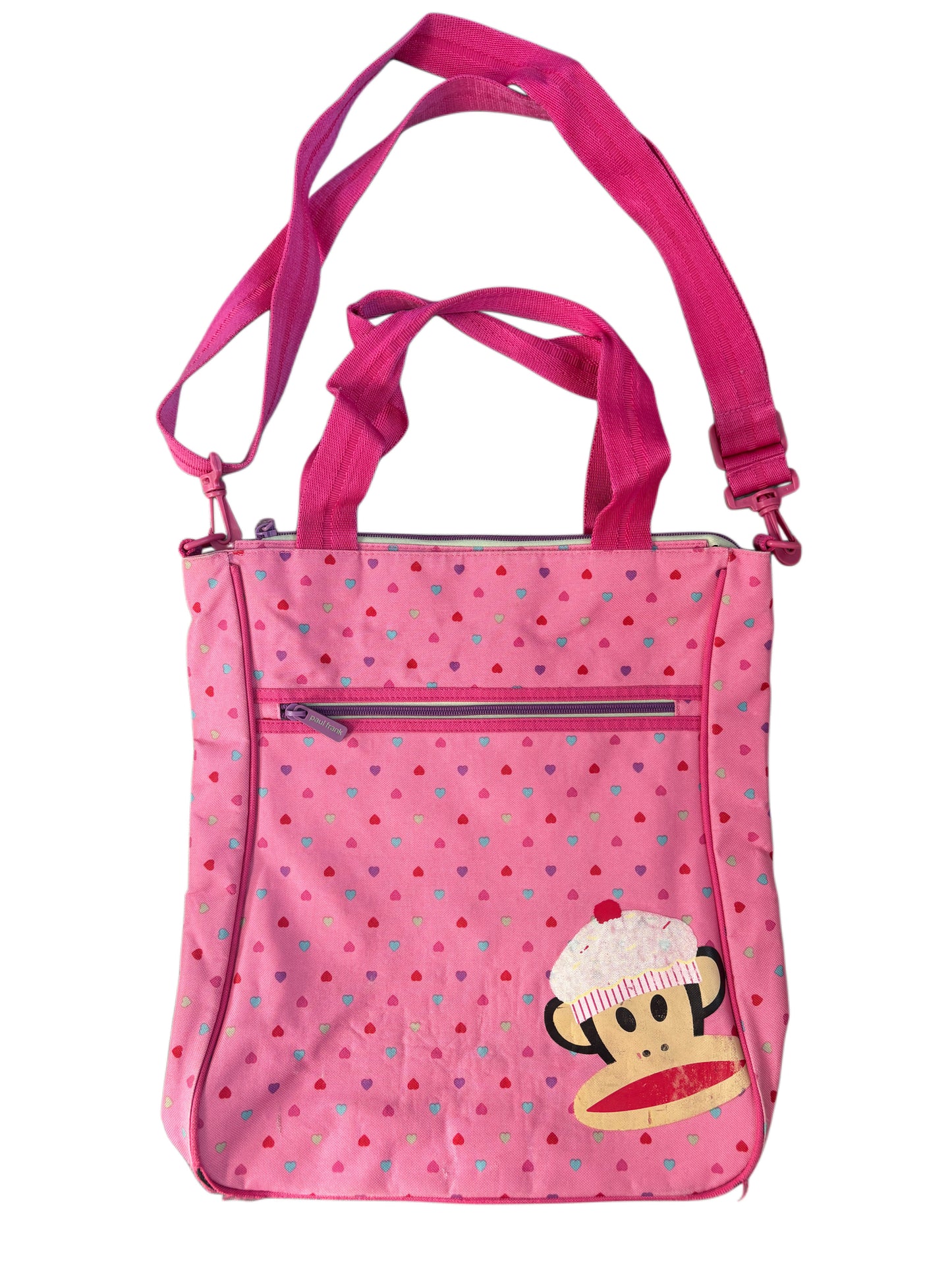2000s Paul Frank Pink Bag