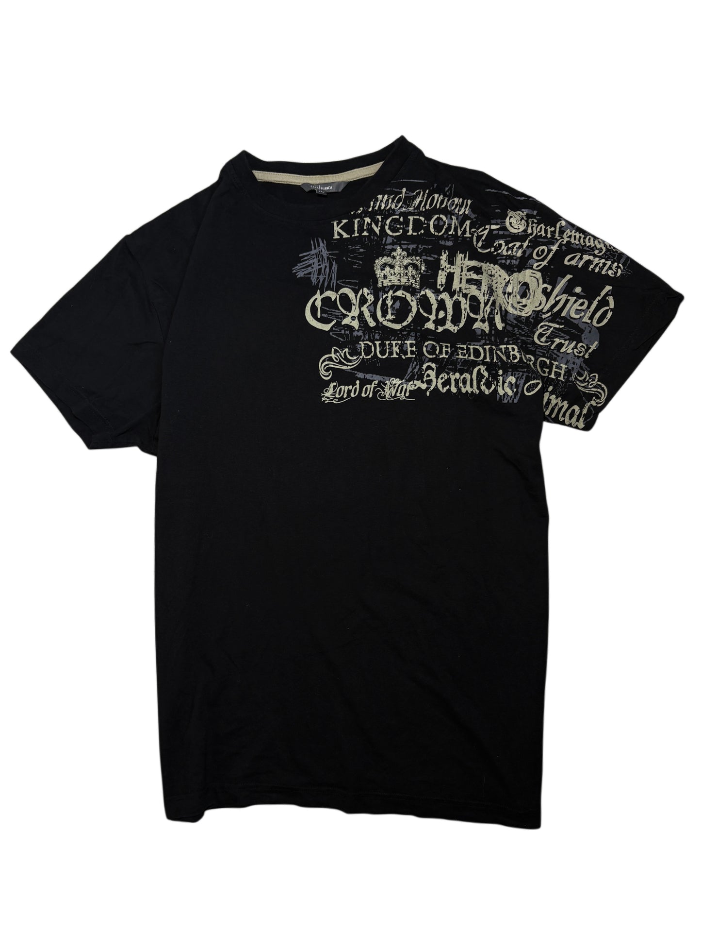 2000s y2k Crown t-shirt