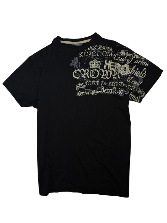 2000s y2k Crown t-shirt