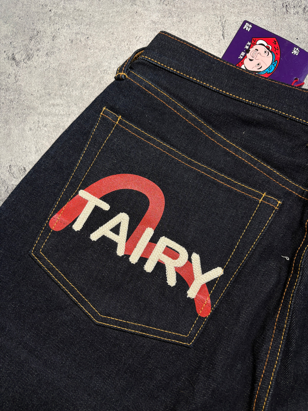 *RARE* Evisu TAIRY OUKI! Selvedge Denim Jeans *SAMPLE*