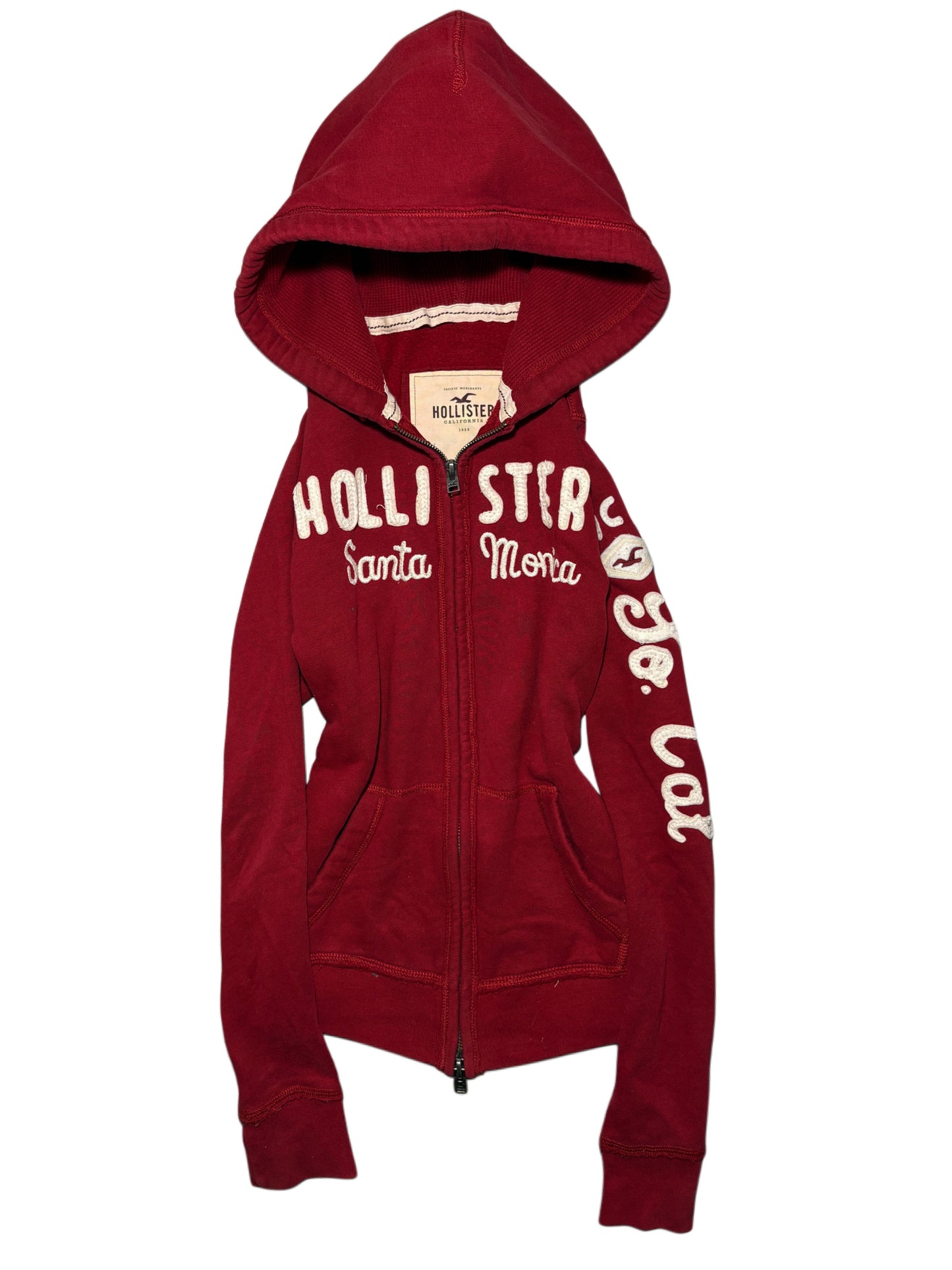 2000s Hollister zip up hoodie