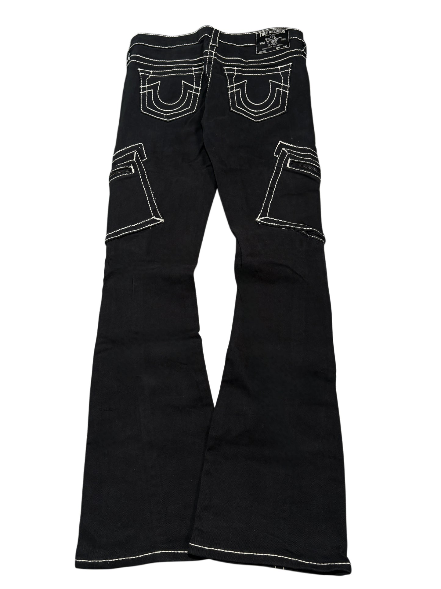 True Religion flare pocket jeans