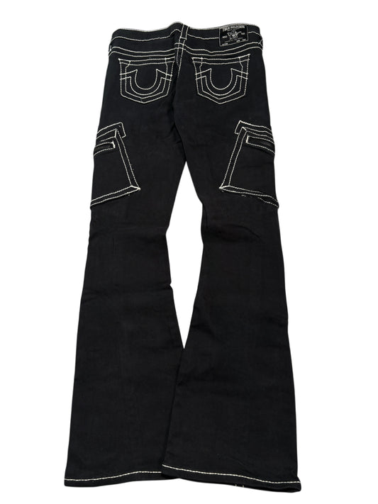 True Religion flare pocket jeans