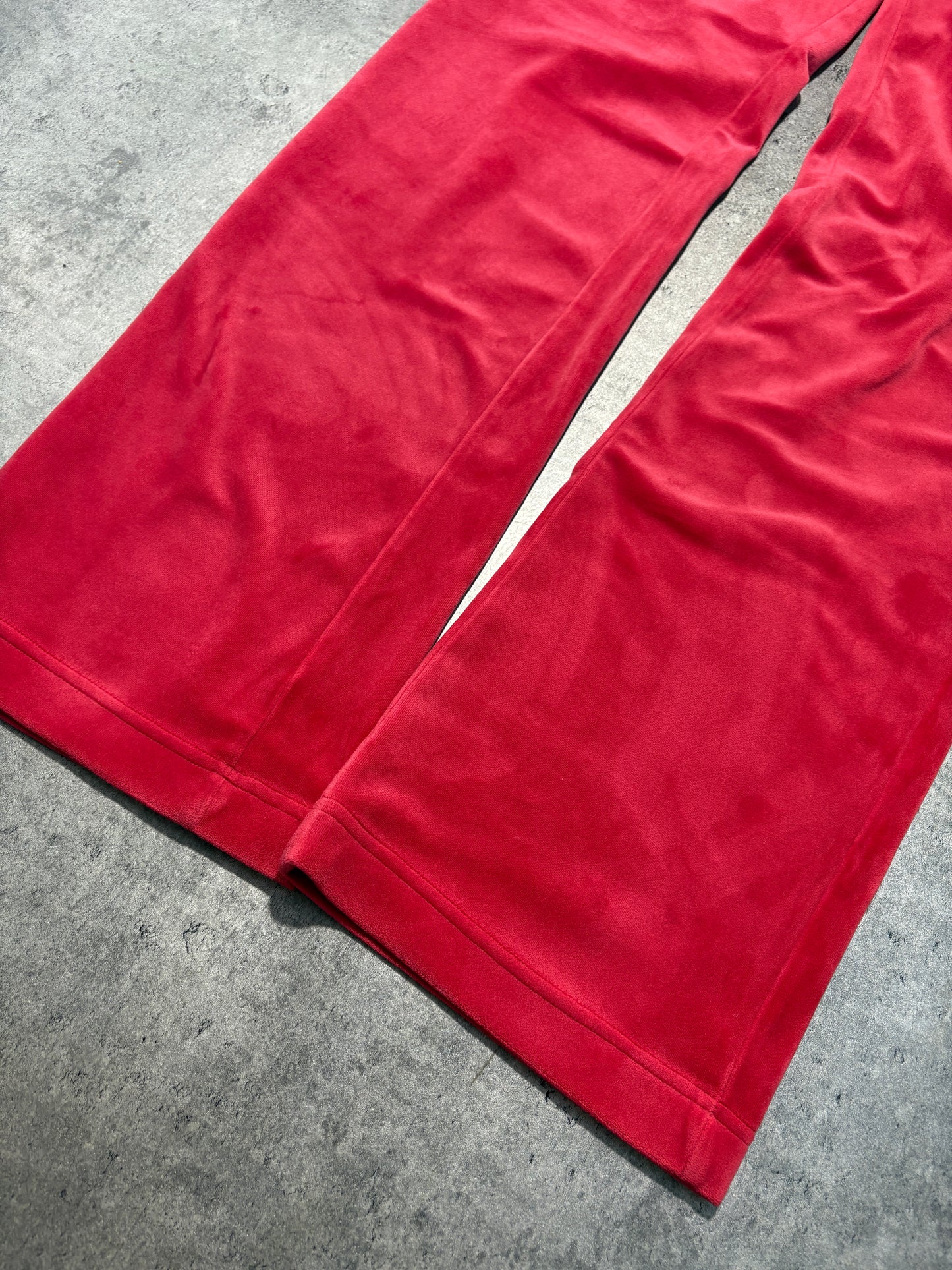 Juicy Couture welur red pants