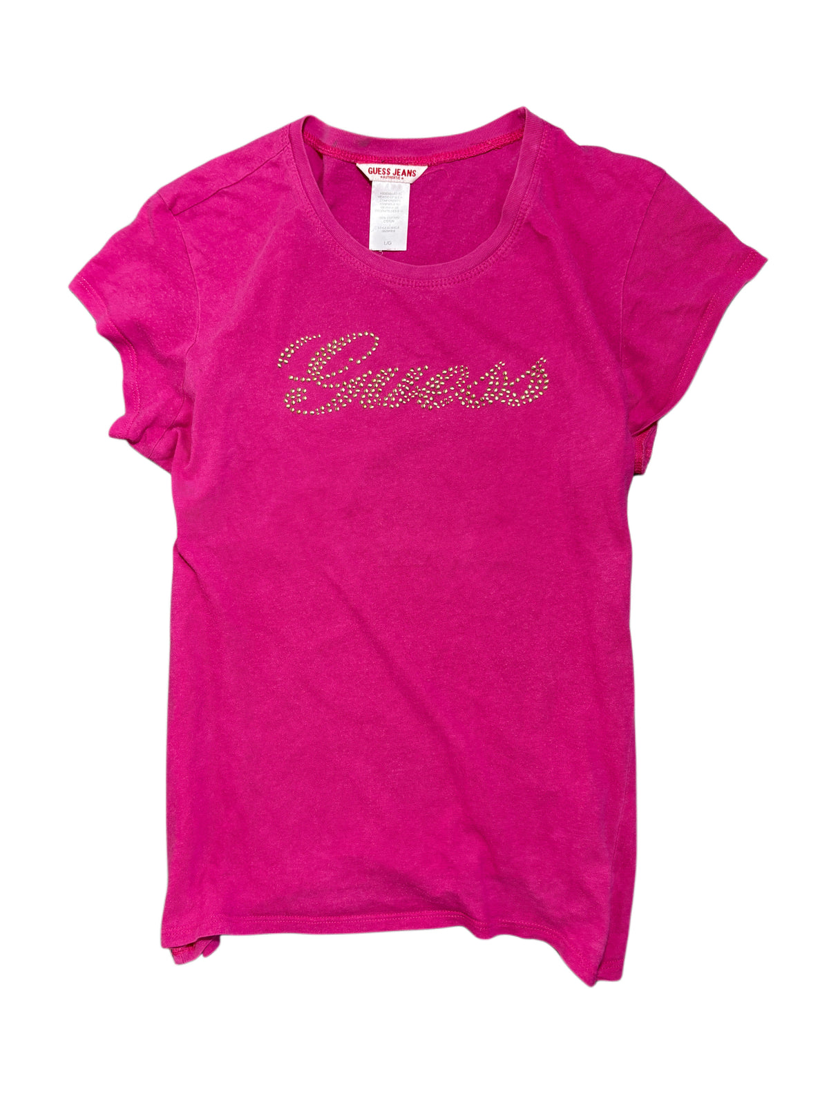 2000s Guess rhinestones y2k t shirt