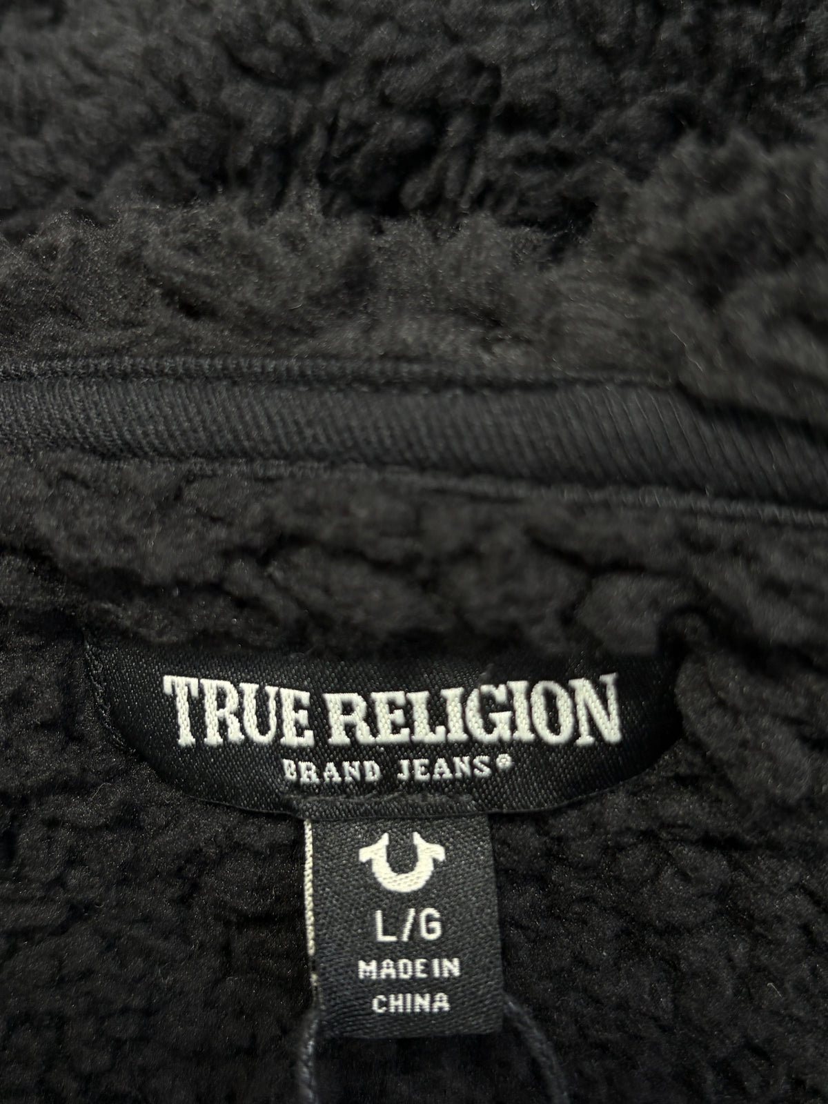 True Religion Fur Zip Up Hoodie/Jacket Big Budda